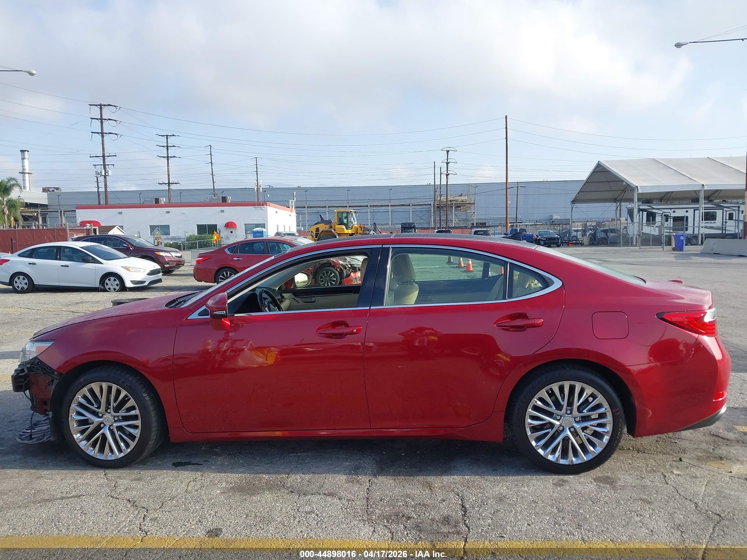 2013 Lexus Es 350   Burgundy vin: JTHBK1GG2D2002451