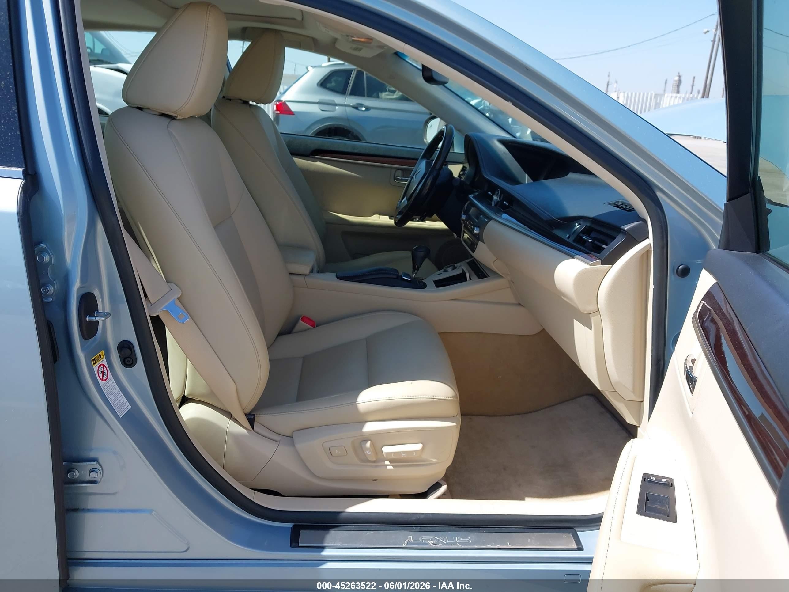 2013 Lexus Es 350 Light Blue vin: JTHBK1GG2D2003387