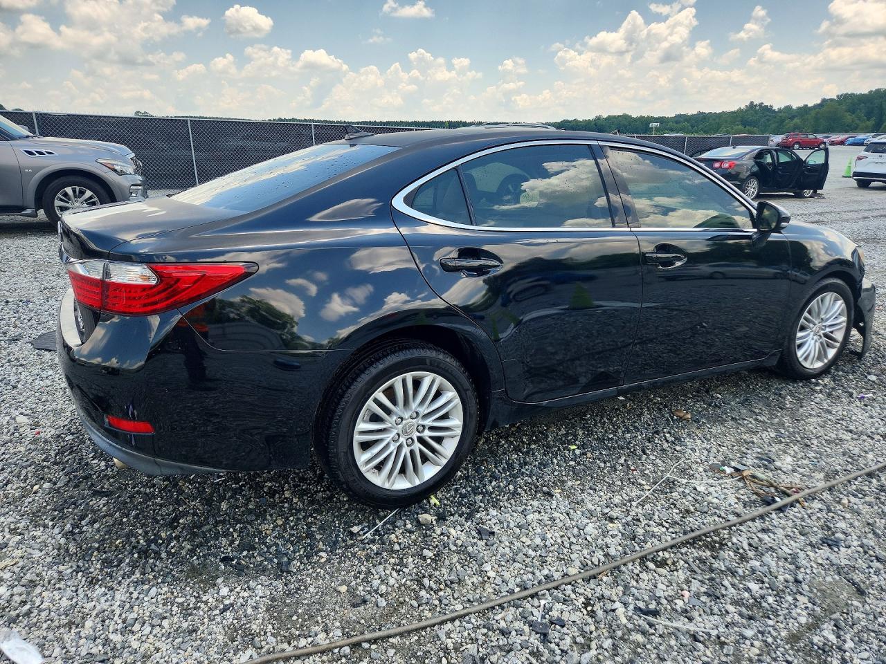 2013 Lexus Es 350 Black vin: JTHBK1GG2D2010856