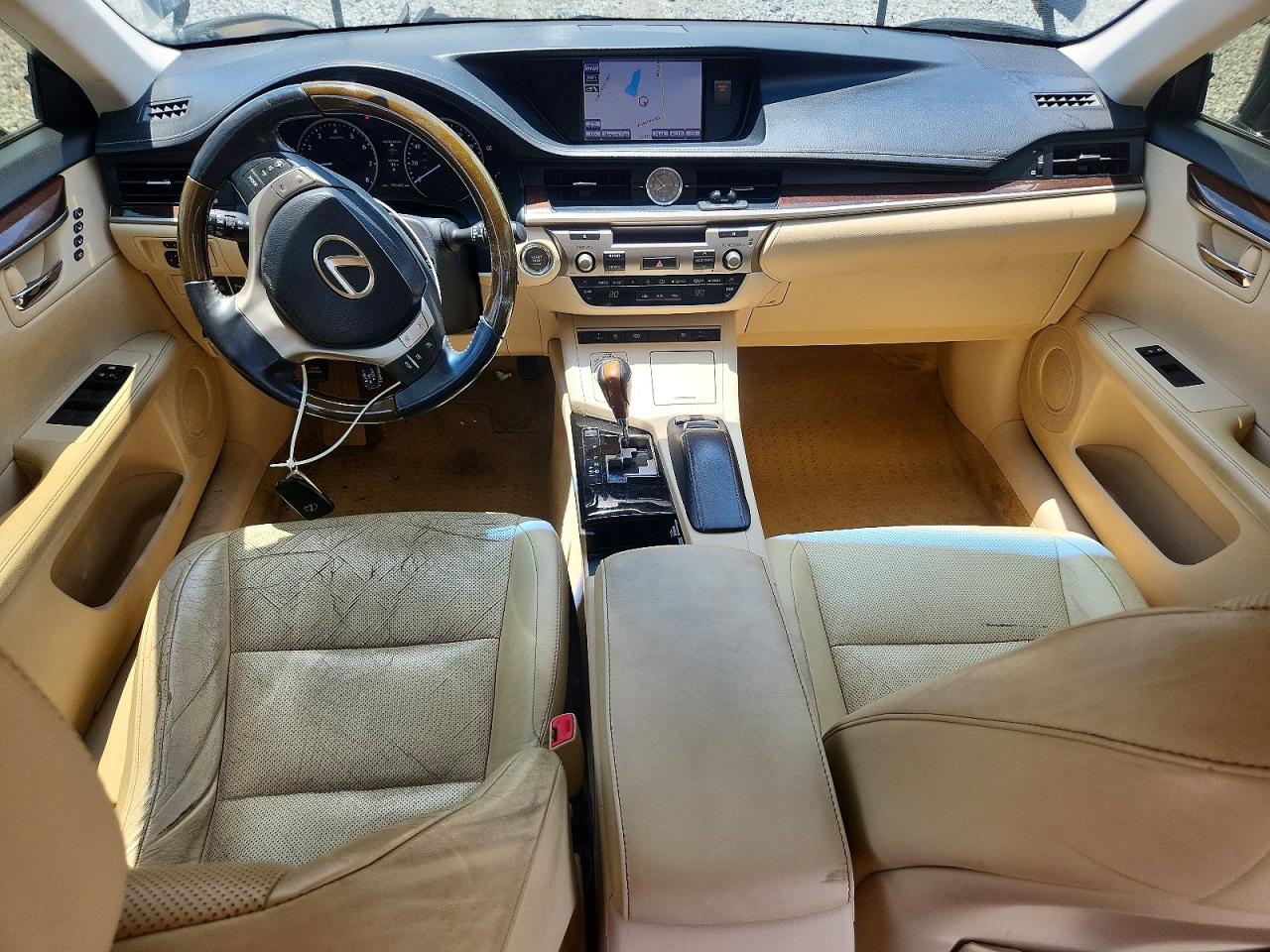 2013 Lexus Es 350 Black vin: JTHBK1GG2D2010856
