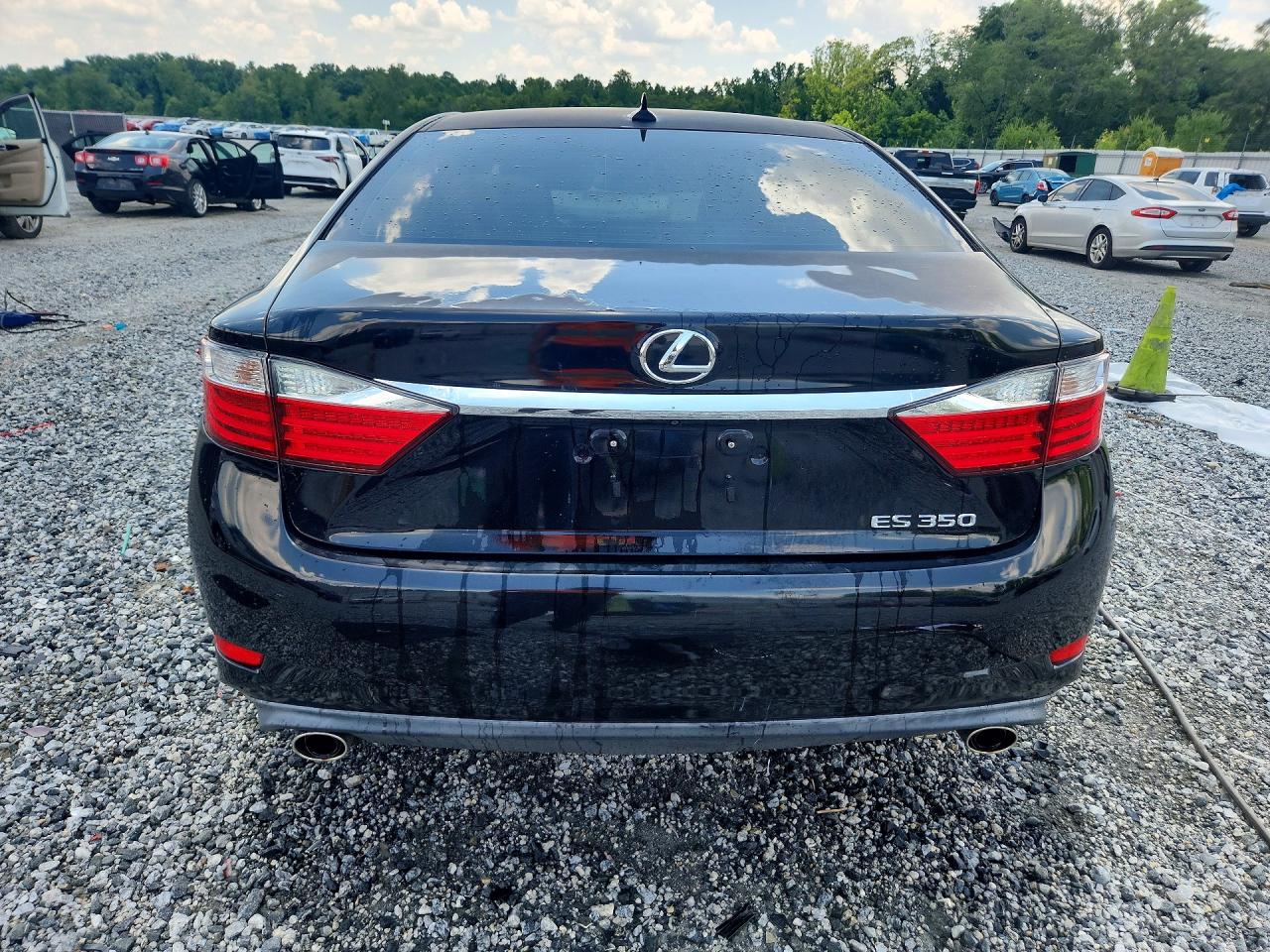 2013 Lexus Es 350 Black vin: JTHBK1GG2D2010856