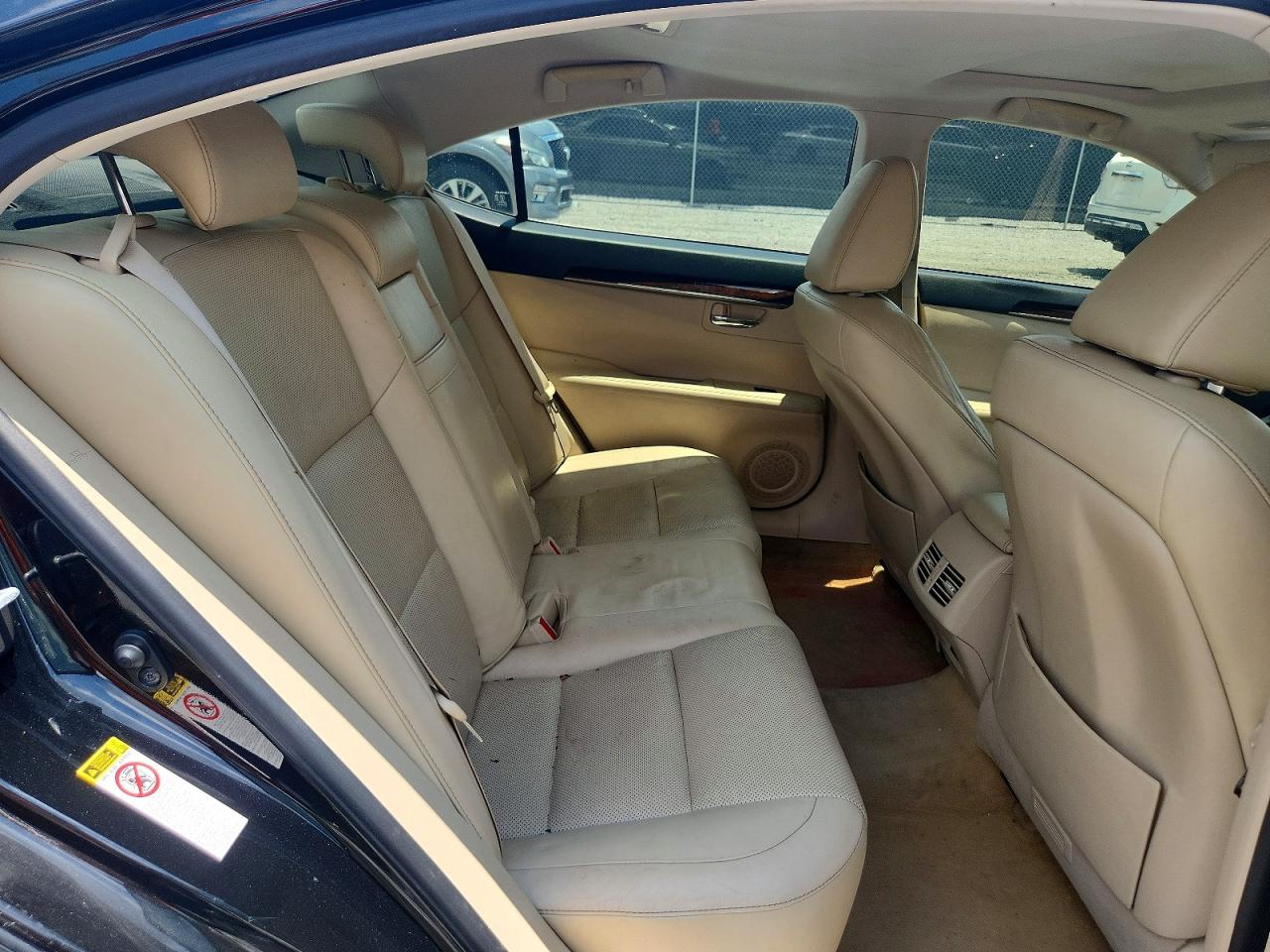 2013 Lexus Es 350 Black vin: JTHBK1GG2D2010856