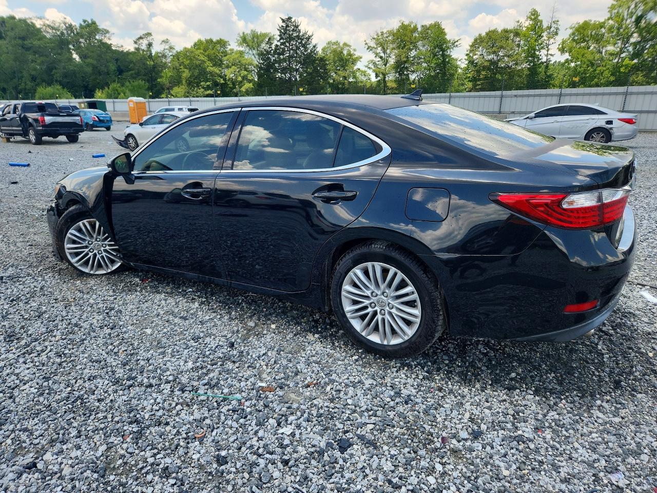 2013 Lexus Es 350 Black vin: JTHBK1GG2D2010856