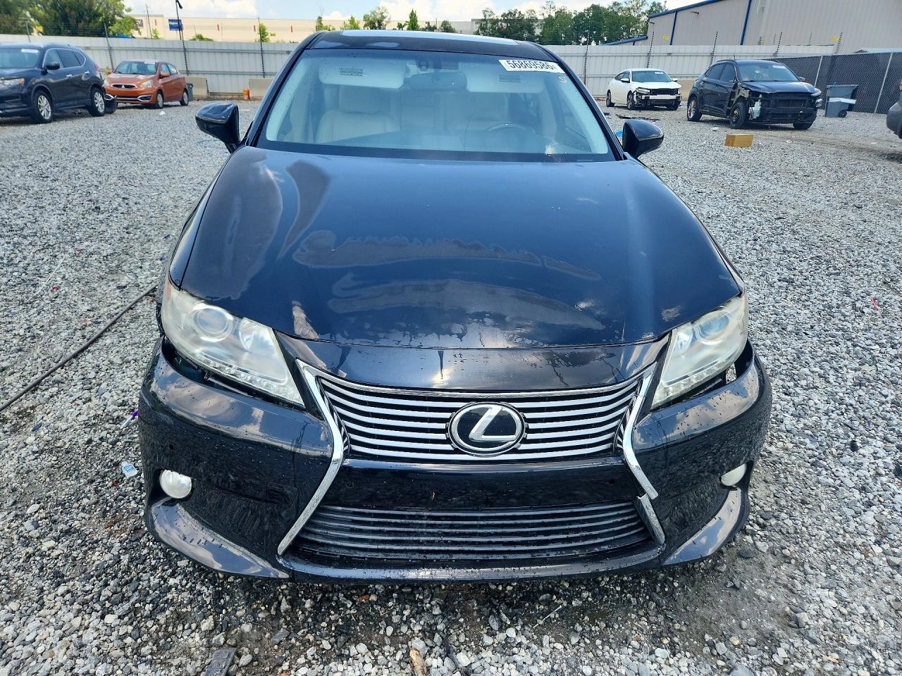 2013 Lexus Es 350 Black vin: JTHBK1GG2D2010856