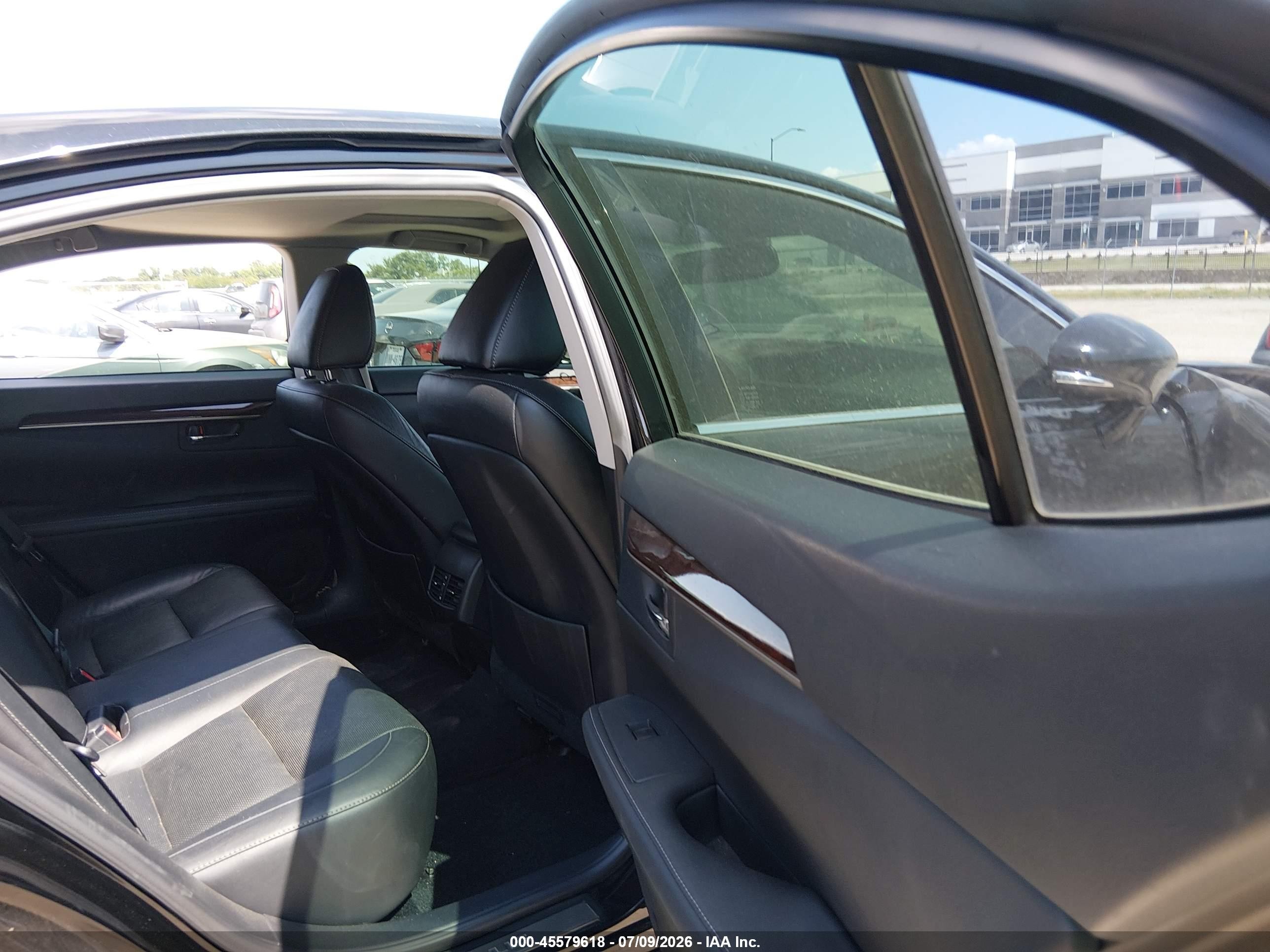 2013 Lexus Es 350   Black vin: JTHBK1GG2D2014468
