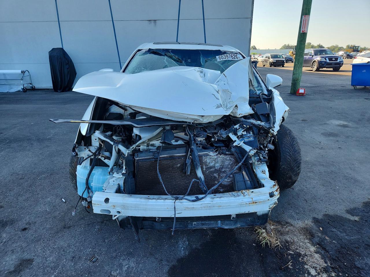 2013 Lexus Es 350 White vin: JTHBK1GG2D2014552