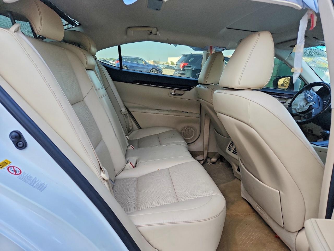 2013 Lexus Es 350 White vin: JTHBK1GG2D2014552