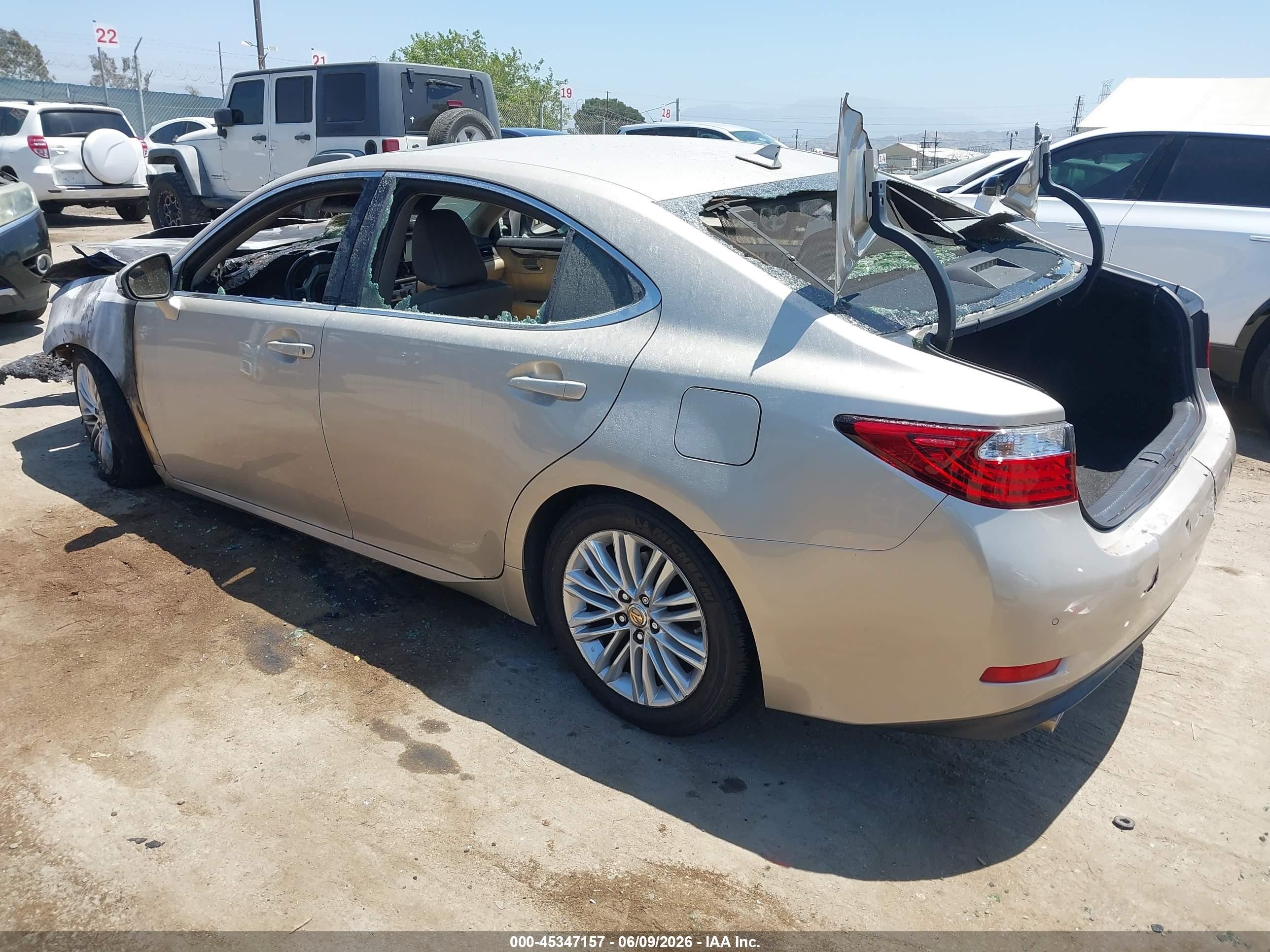 2013 Lexus Es 350   Beige vin: JTHBK1GG2D2021839