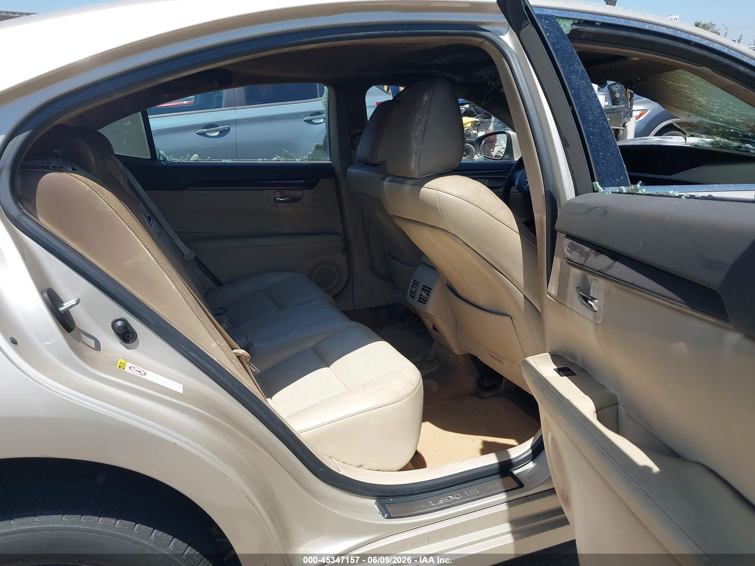 2013 Lexus Es 350   Beige vin: JTHBK1GG2D2021839