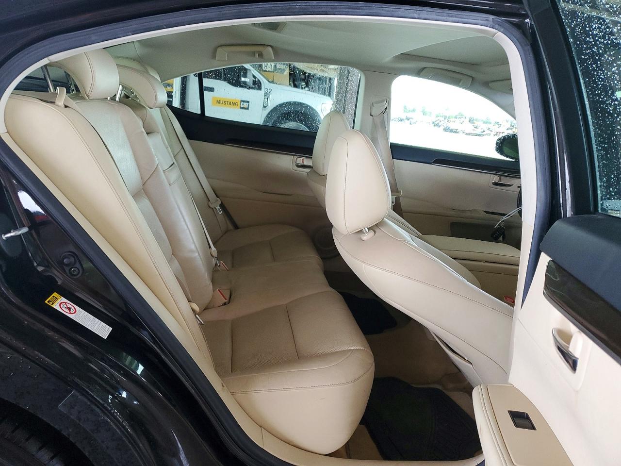 2013 Lexus Es 350 Black vin: JTHBK1GG2D2024787