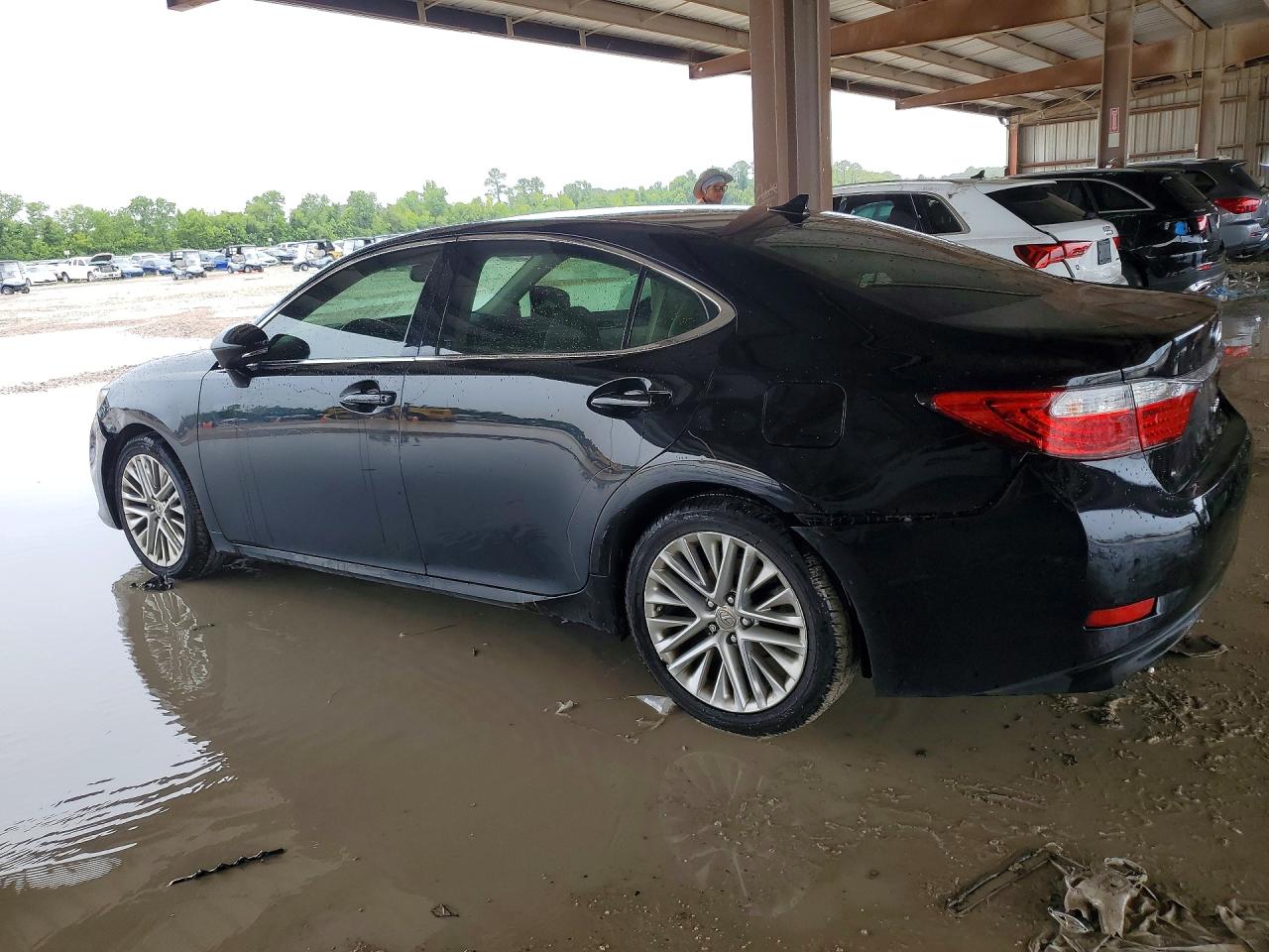 2013 Lexus Es 350 Black vin: JTHBK1GG2D2024787