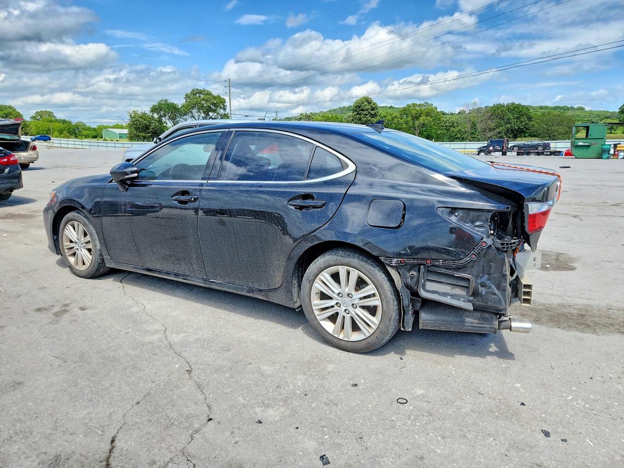 2013 Lexus Es 350 Черный vin: JTHBK1GG2D2032789