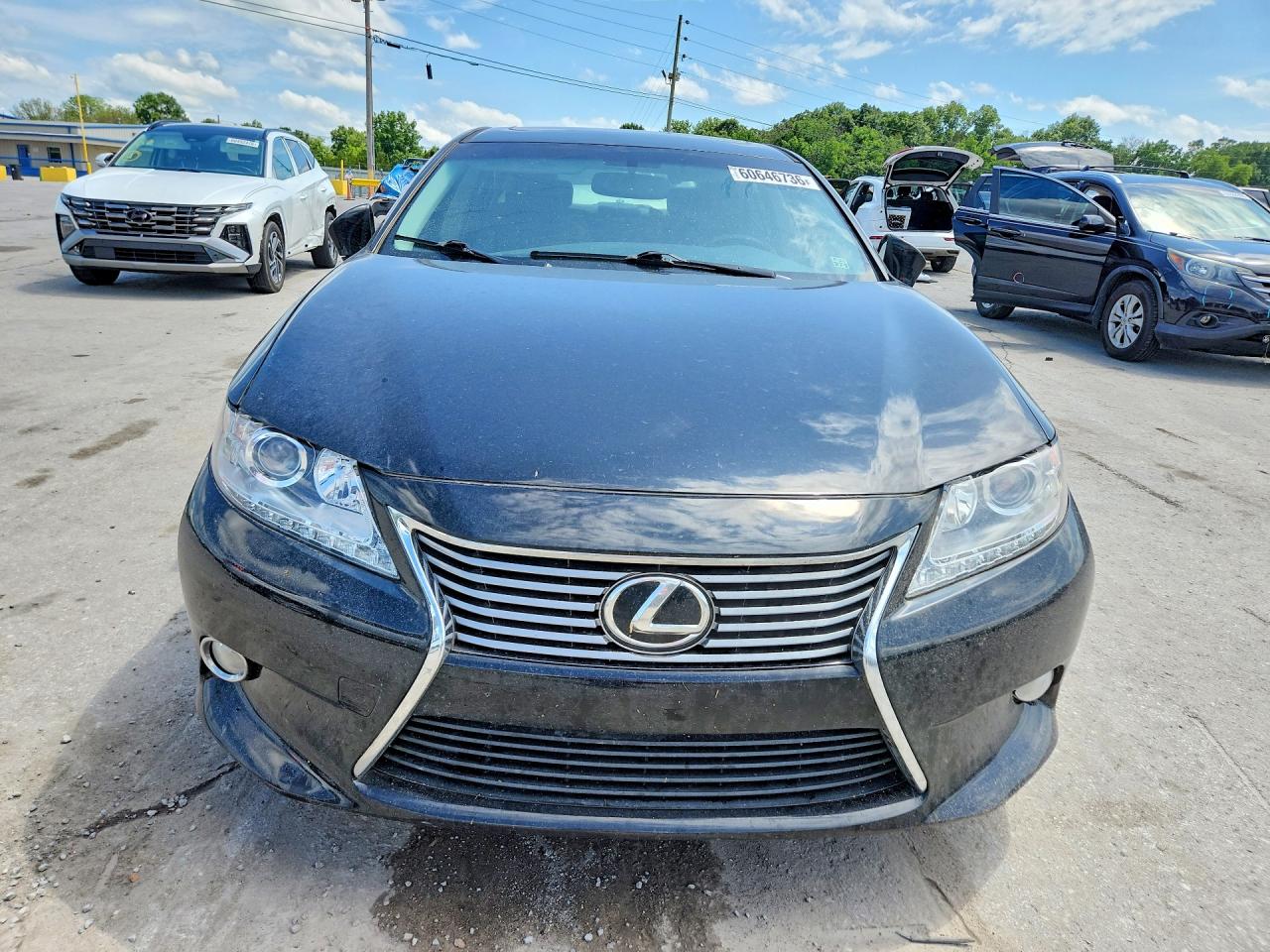 2013 Lexus Es 350 Черный vin: JTHBK1GG2D2032789
