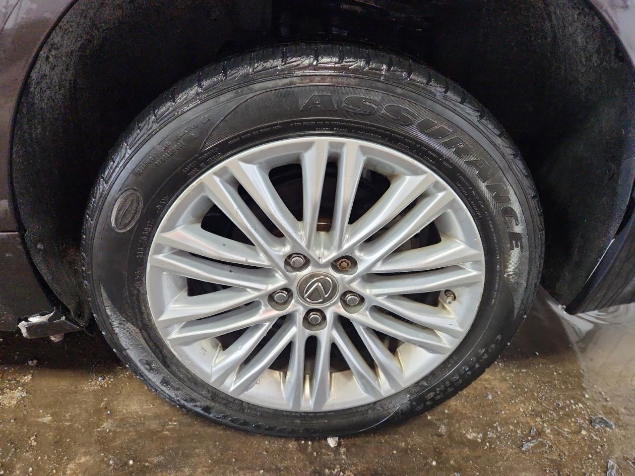 2013 Lexus Es 350 Base Black vin: JTHBK1GG2D2034641 Damage: Left Rocker Panel Molding, Broken, Replacement Required