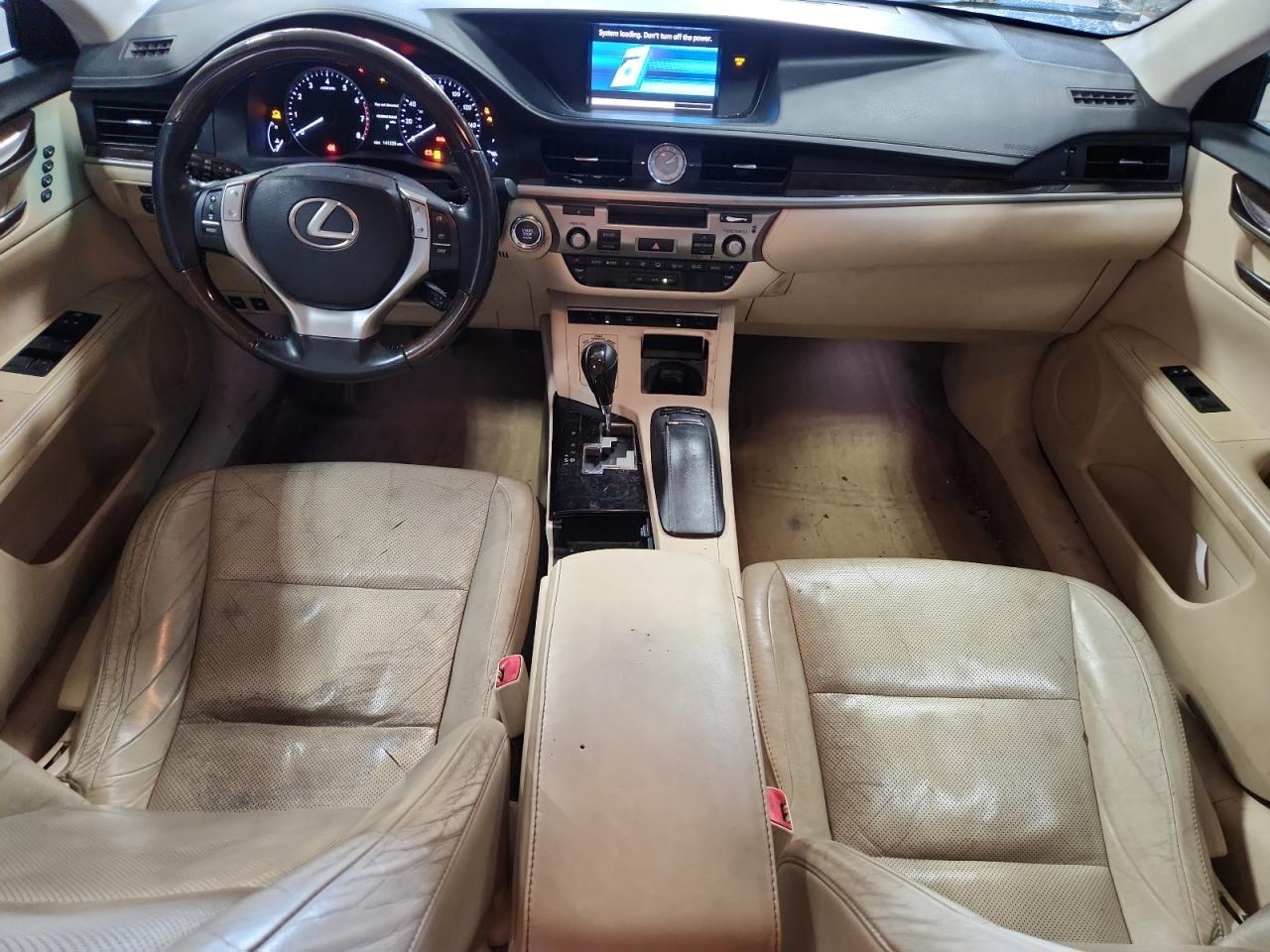2013 Lexus Es 350 Base Black vin: JTHBK1GG2D2034641 Damage: Front Center Armrest, Hole(S), < 1/8 Inch