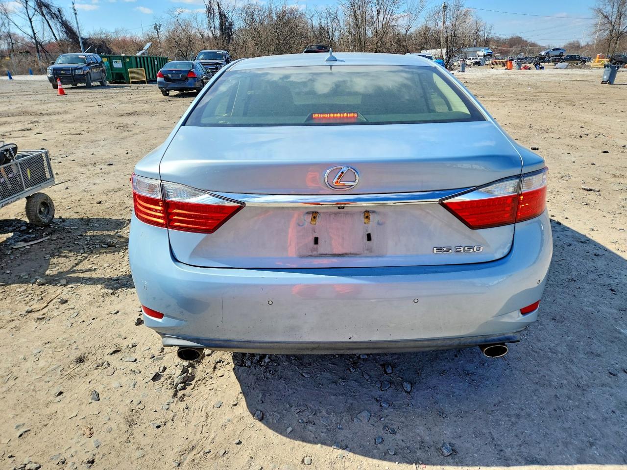 2013 Lexus Es 350 Base Blue vin: JTHBK1GG2D2035708