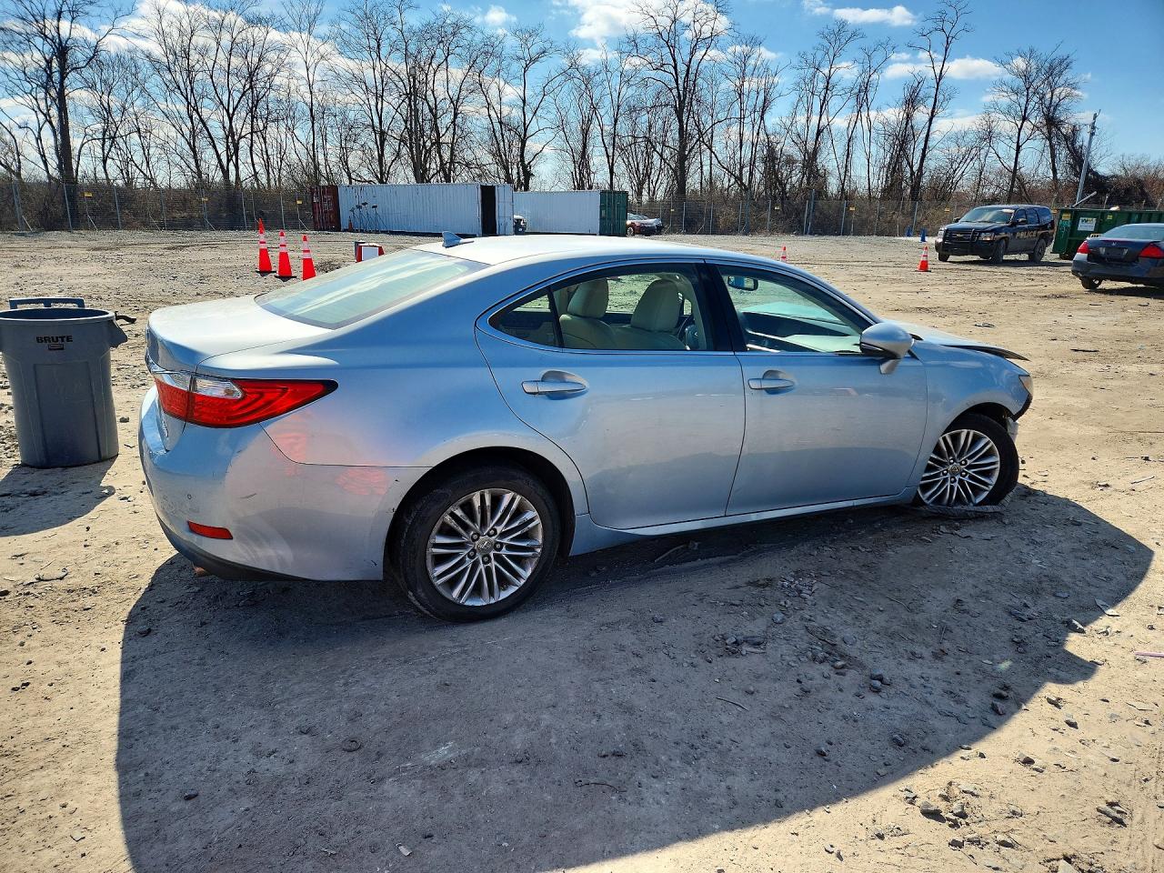 2013 Lexus Es 350 Base Blue vin: JTHBK1GG2D2035708