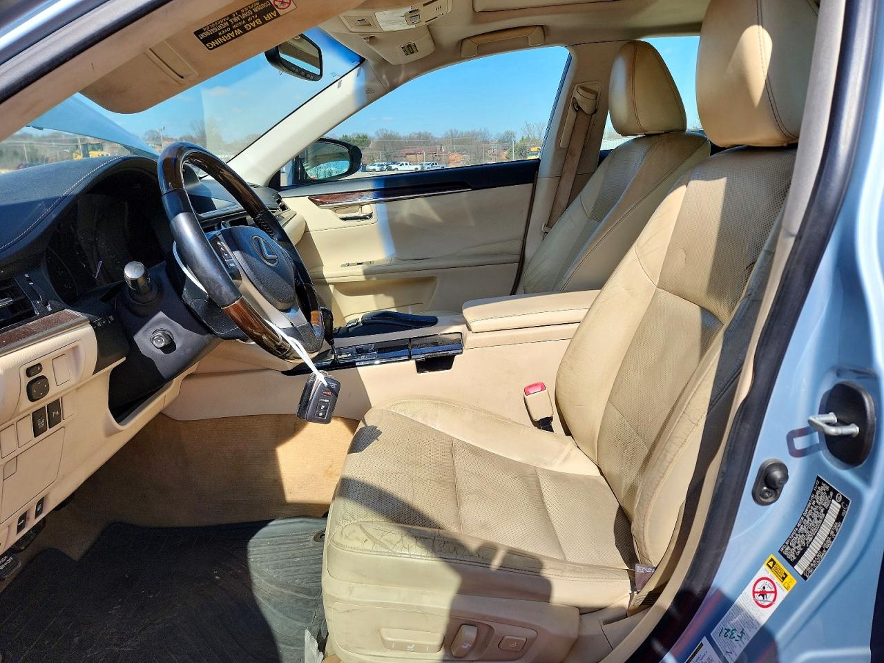 2013 Lexus Es 350 Base Blue vin: JTHBK1GG2D2035708