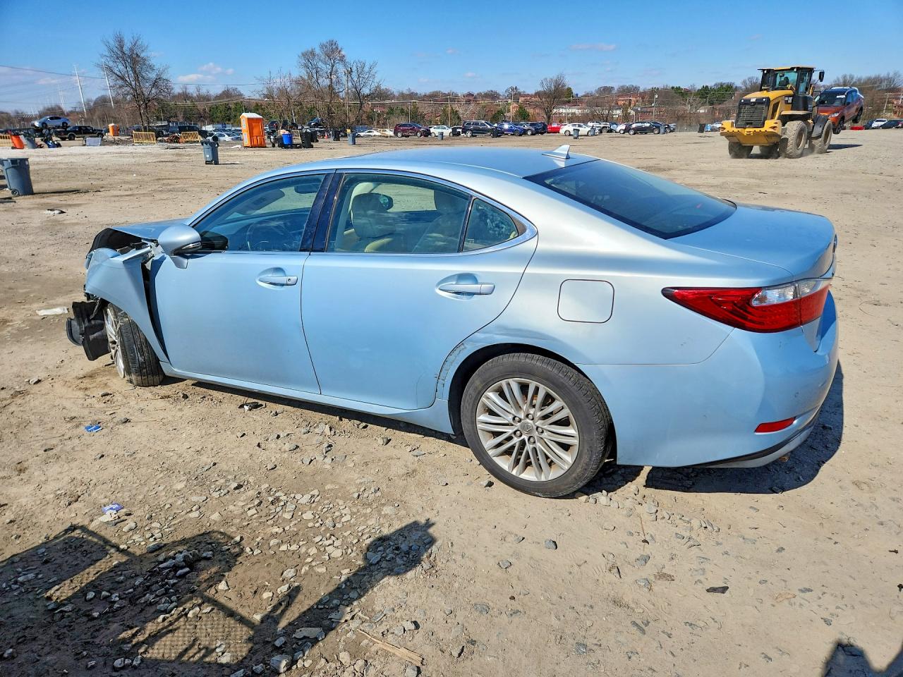 2013 Lexus Es 350 Base Blue vin: JTHBK1GG2D2035708