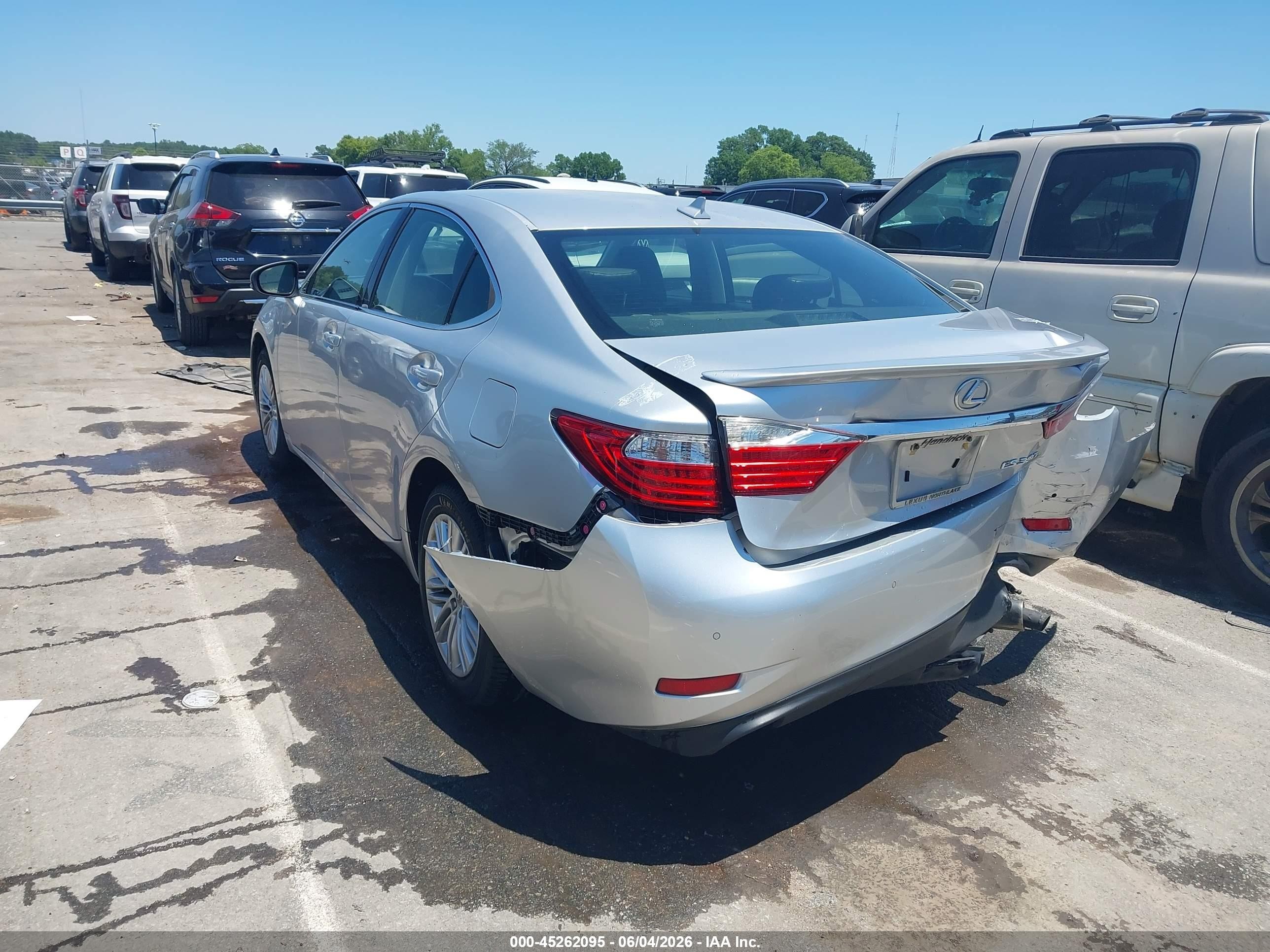 2013 Lexus Es 350 White vin: JTHBK1GG2D2037345