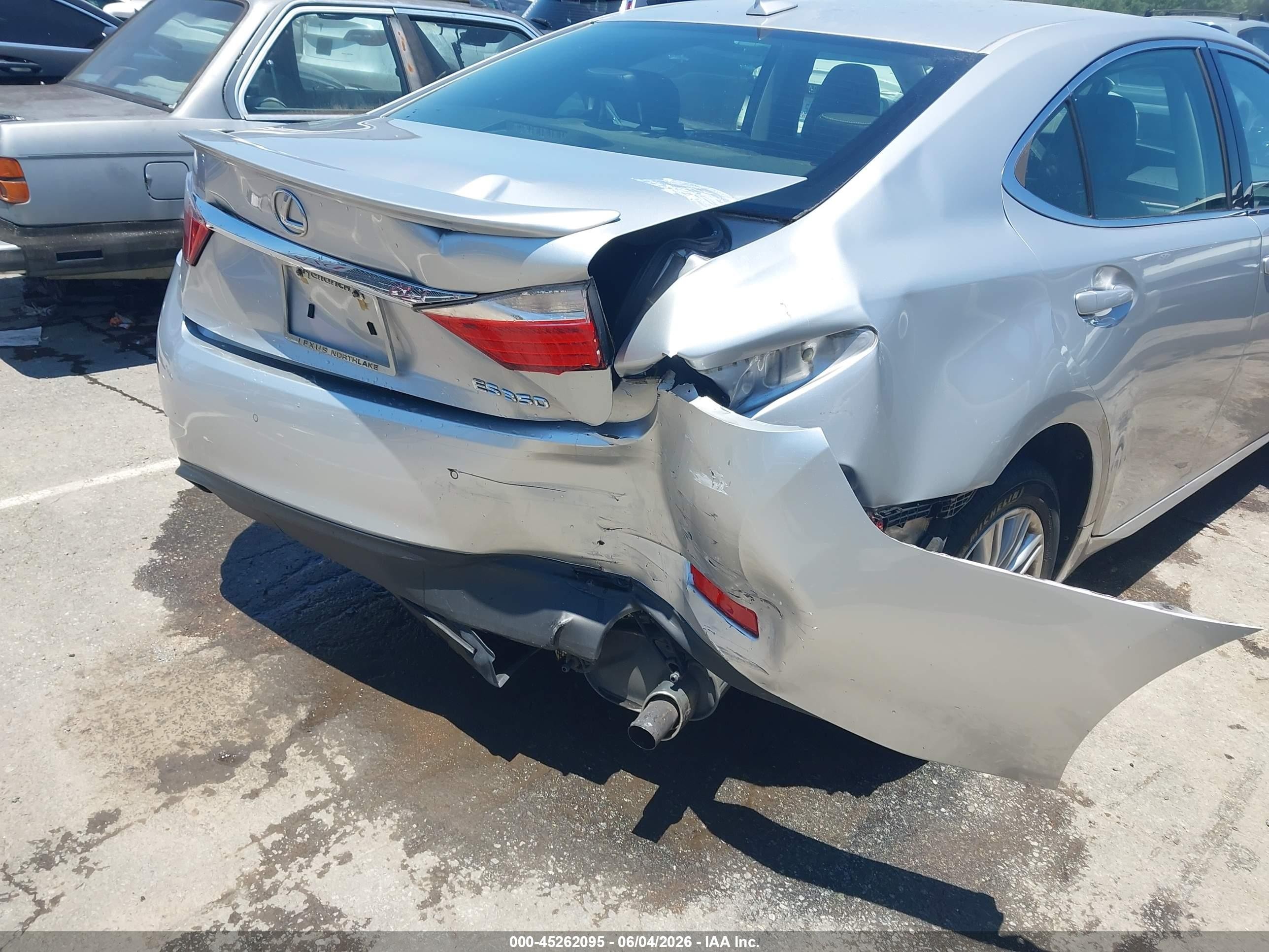 2013 Lexus Es 350 White vin: JTHBK1GG2D2037345