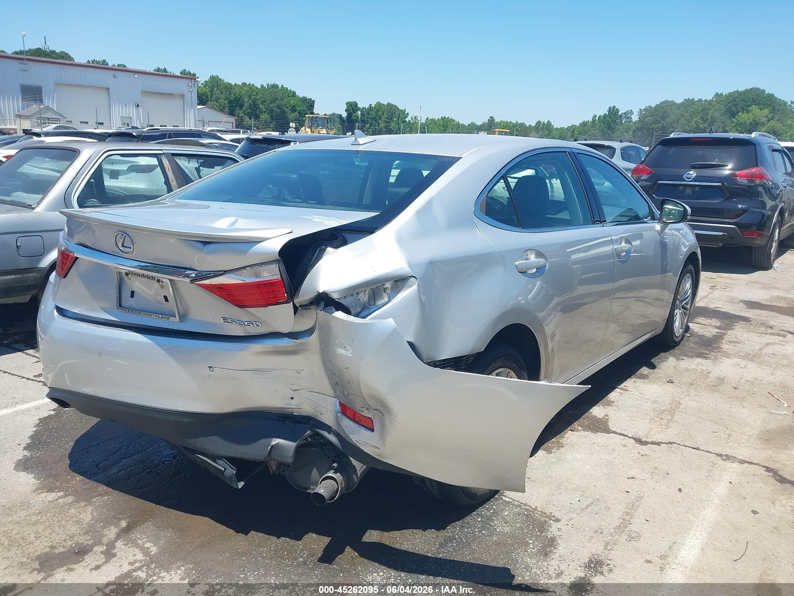 2013 Lexus Es 350 White vin: JTHBK1GG2D2037345