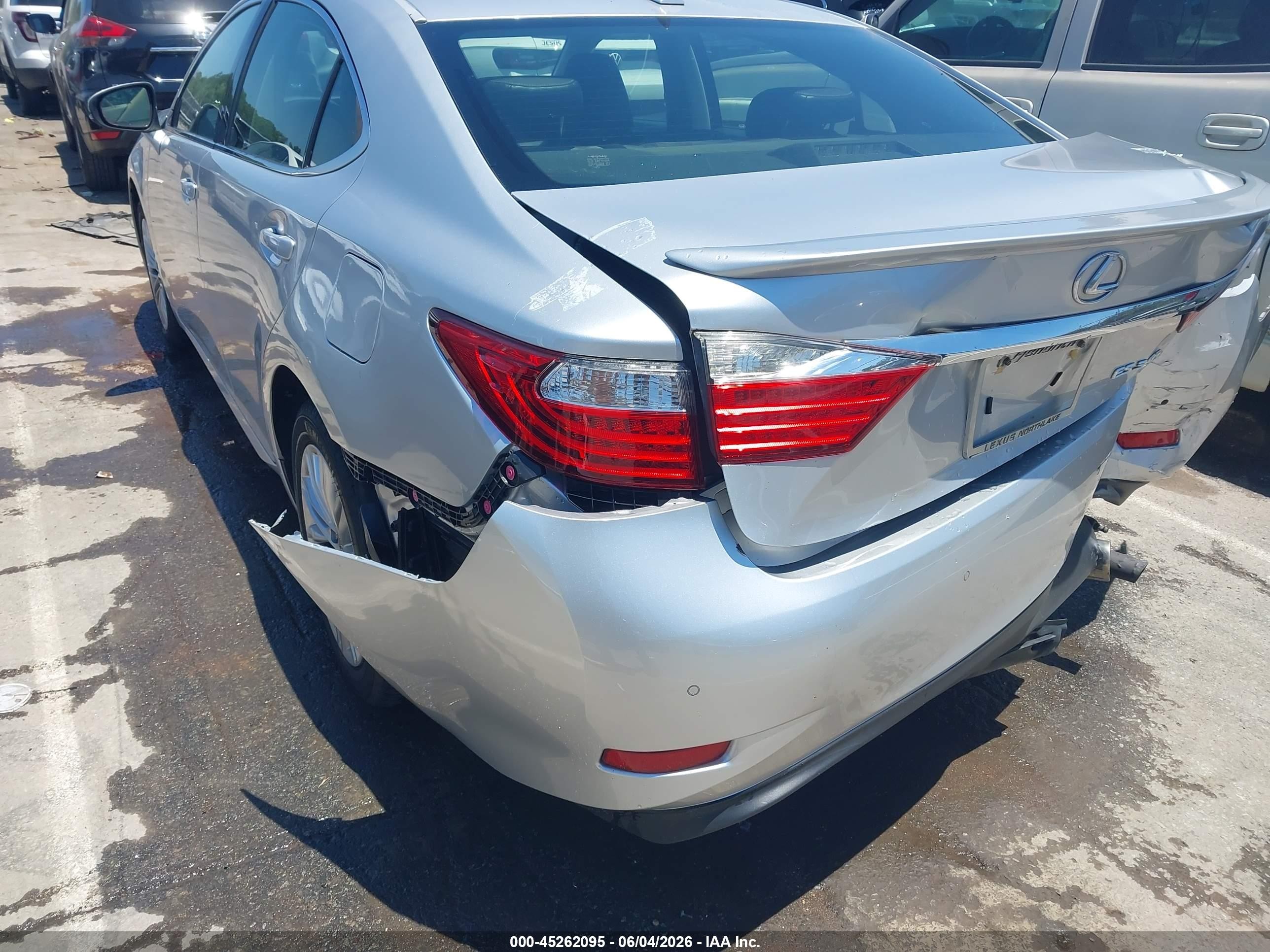 2013 Lexus Es 350 White vin: JTHBK1GG2D2037345