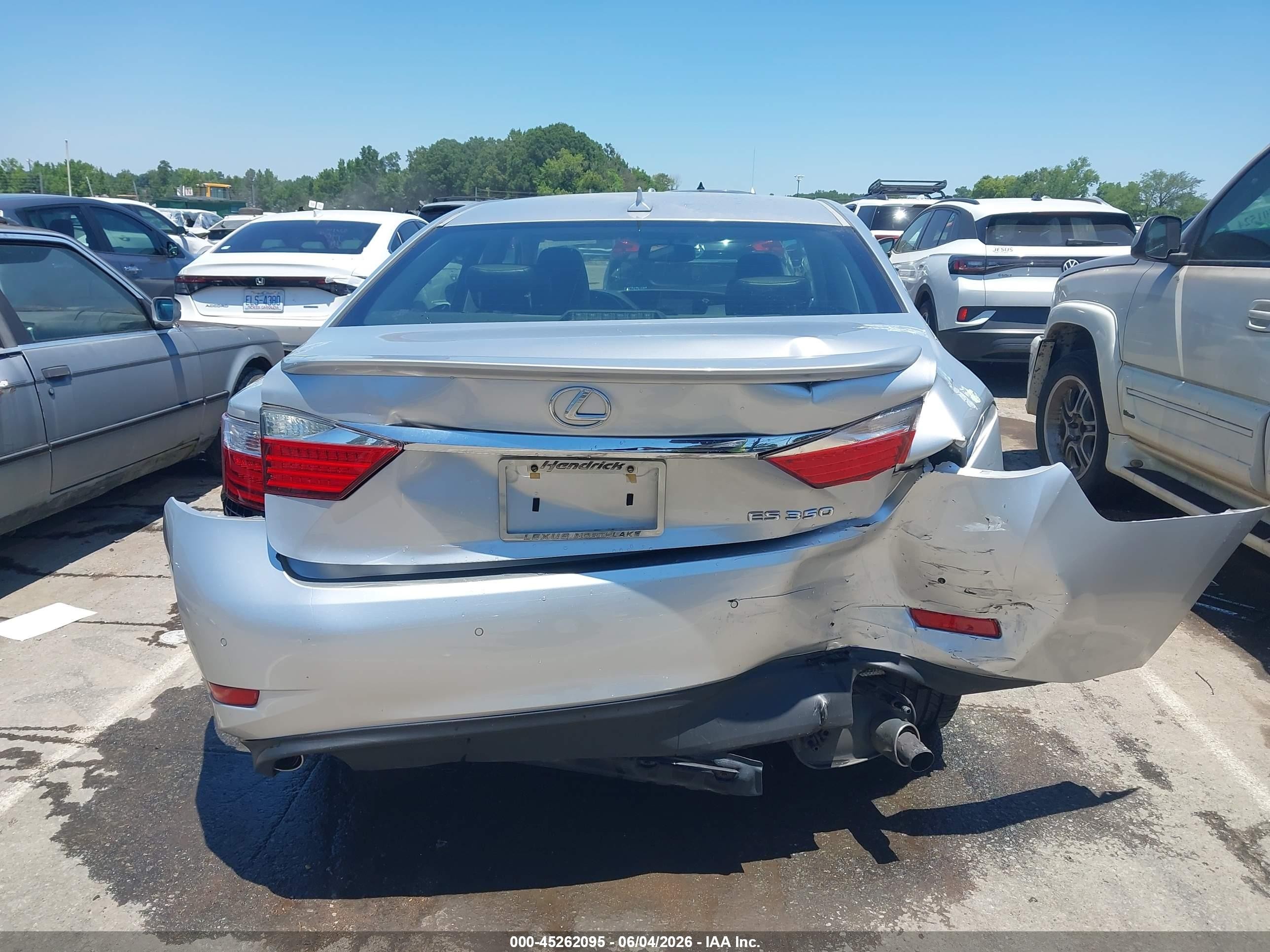 2013 Lexus Es 350 White vin: JTHBK1GG2D2037345