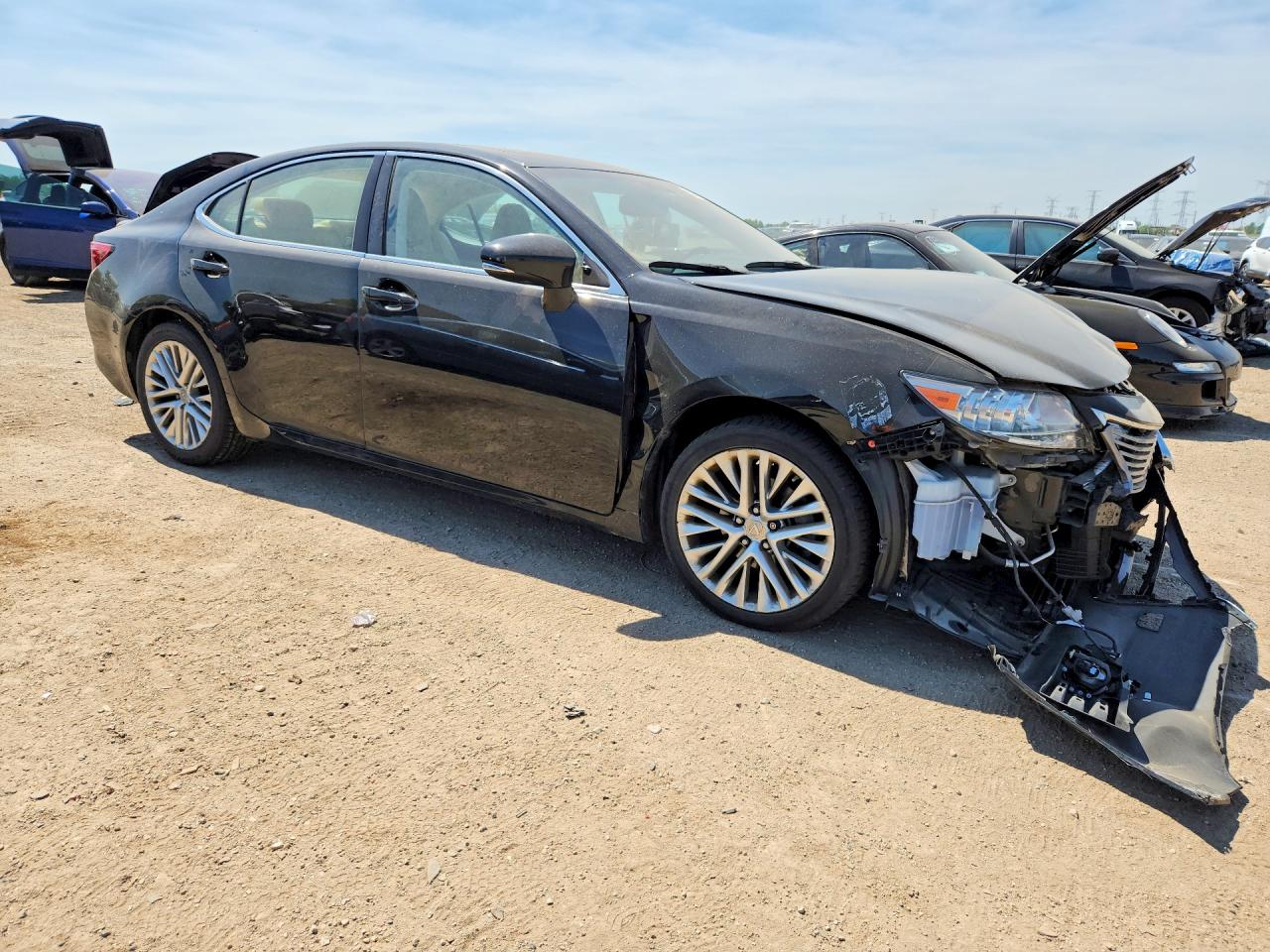 2013 Lexus Es 350 Черный vin: JTHBK1GG2D2042352
