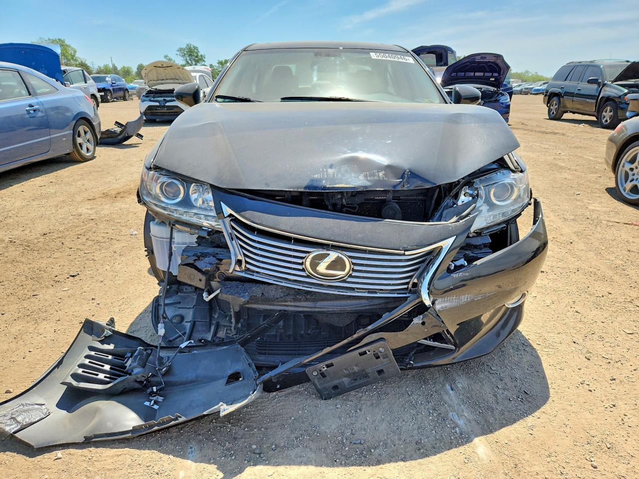 2013 Lexus Es 350 Черный vin: JTHBK1GG2D2042352