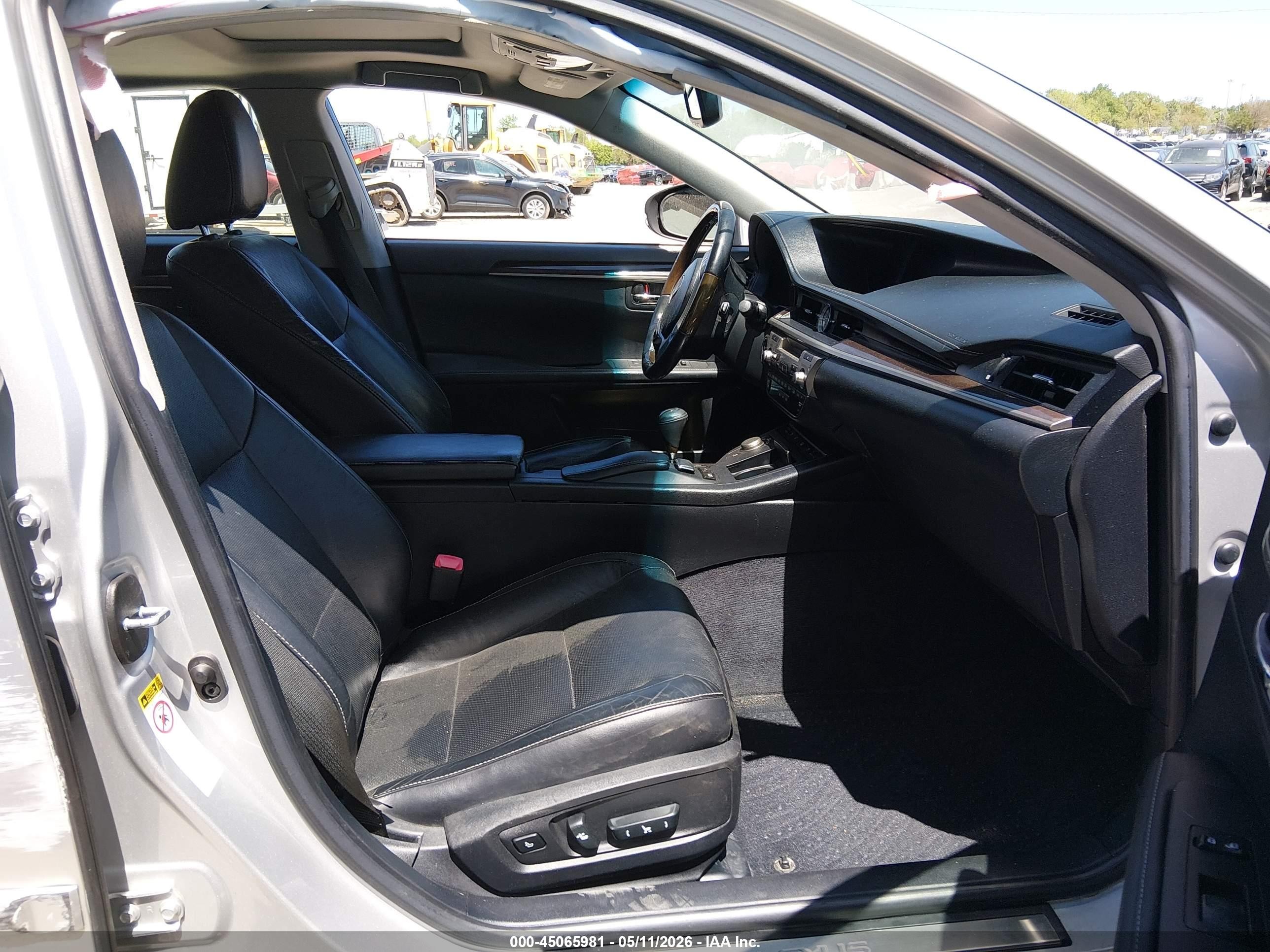 2013 Lexus Es 350   Silver vin: JTHBK1GG2D2043890