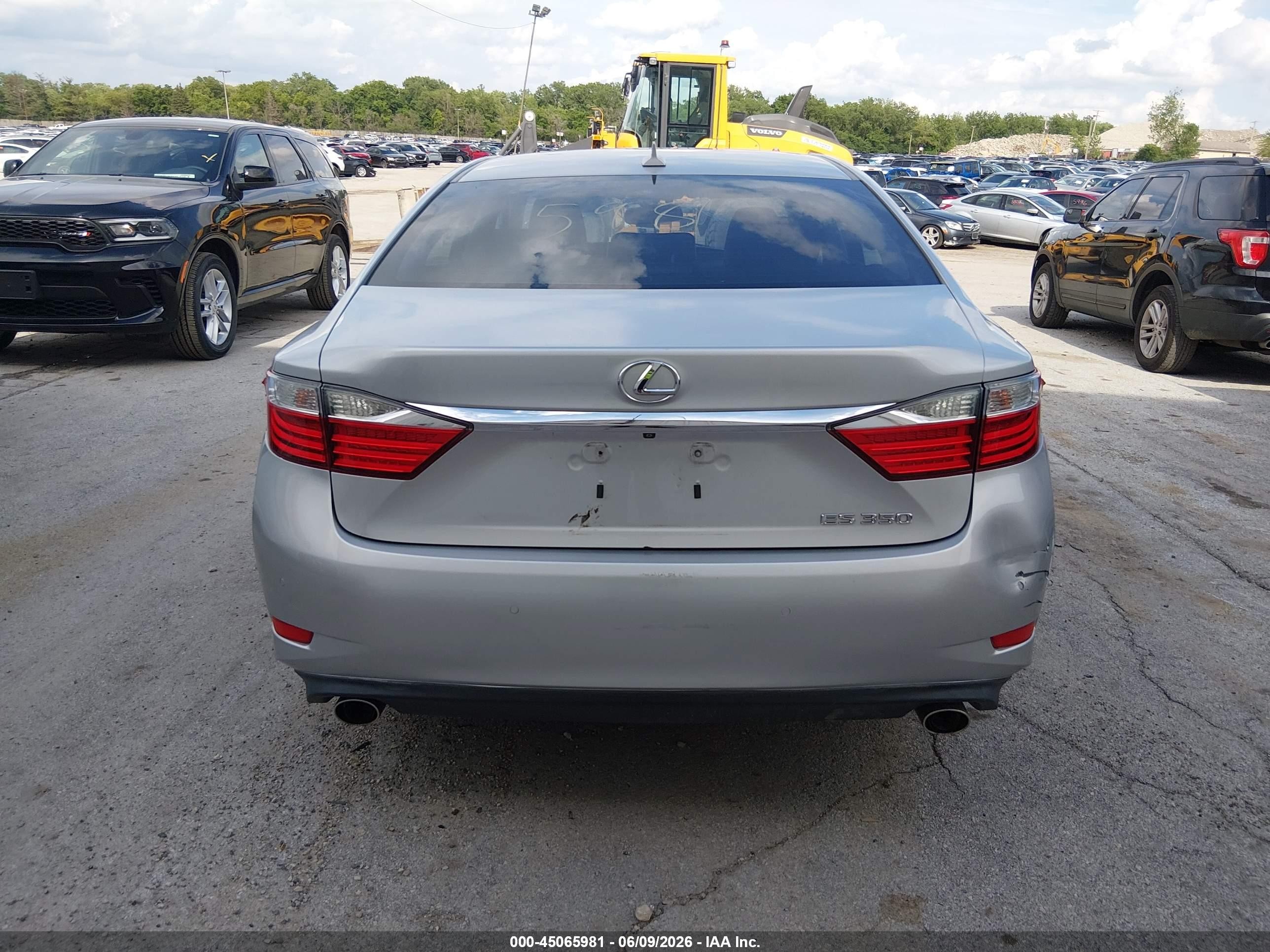 2013 Lexus Es 350   Silver vin: JTHBK1GG2D2043890