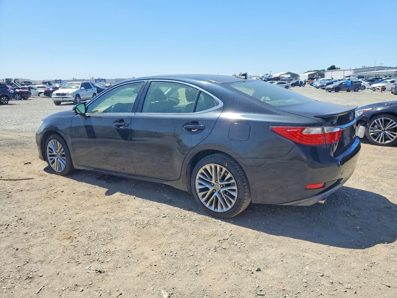 2013 Lexus Es 350 Black vin: JTHBK1GG2D2050208