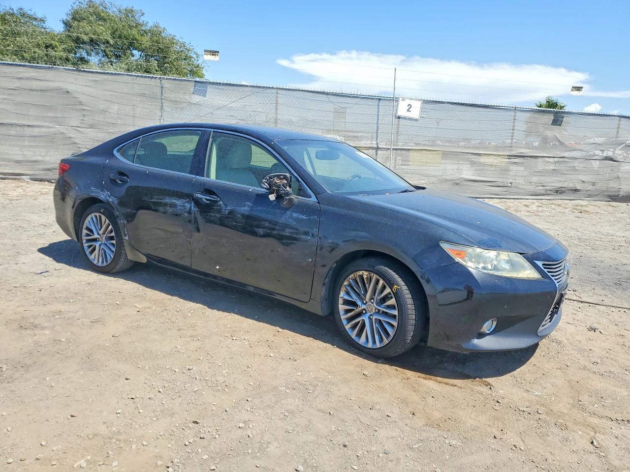 2013 Lexus Es 350 Black vin: JTHBK1GG2D2050208