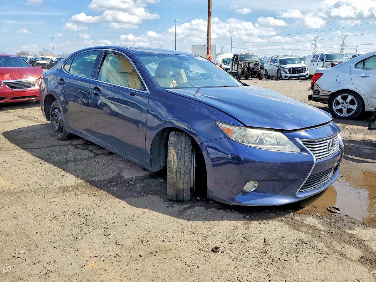 2013 Lexus Es 350 Base Синий vin: JTHBK1GG2D2050645