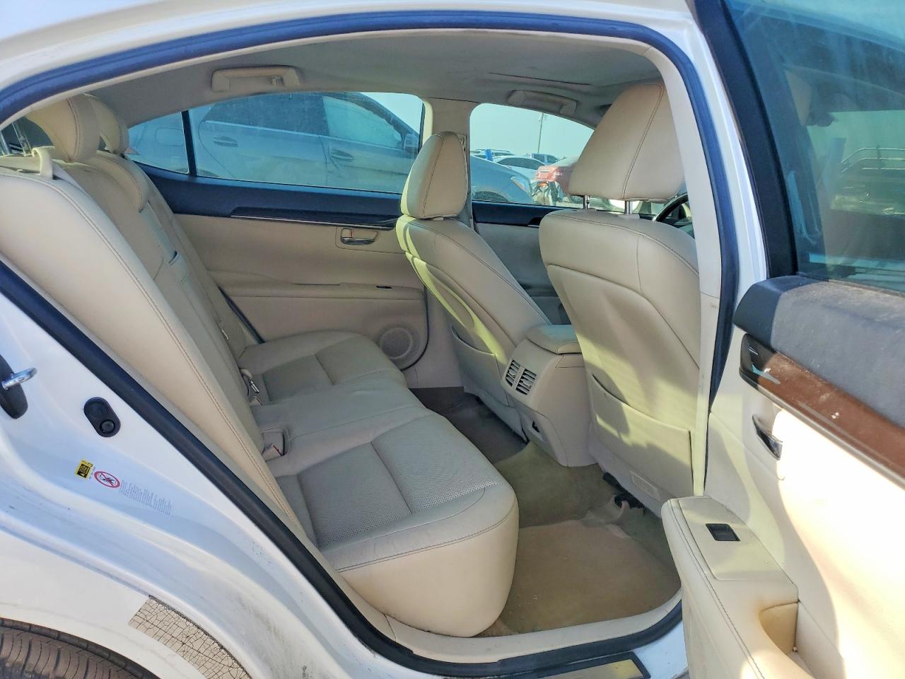 2013 Lexus Es 350 White vin: JTHBK1GG2D2057174