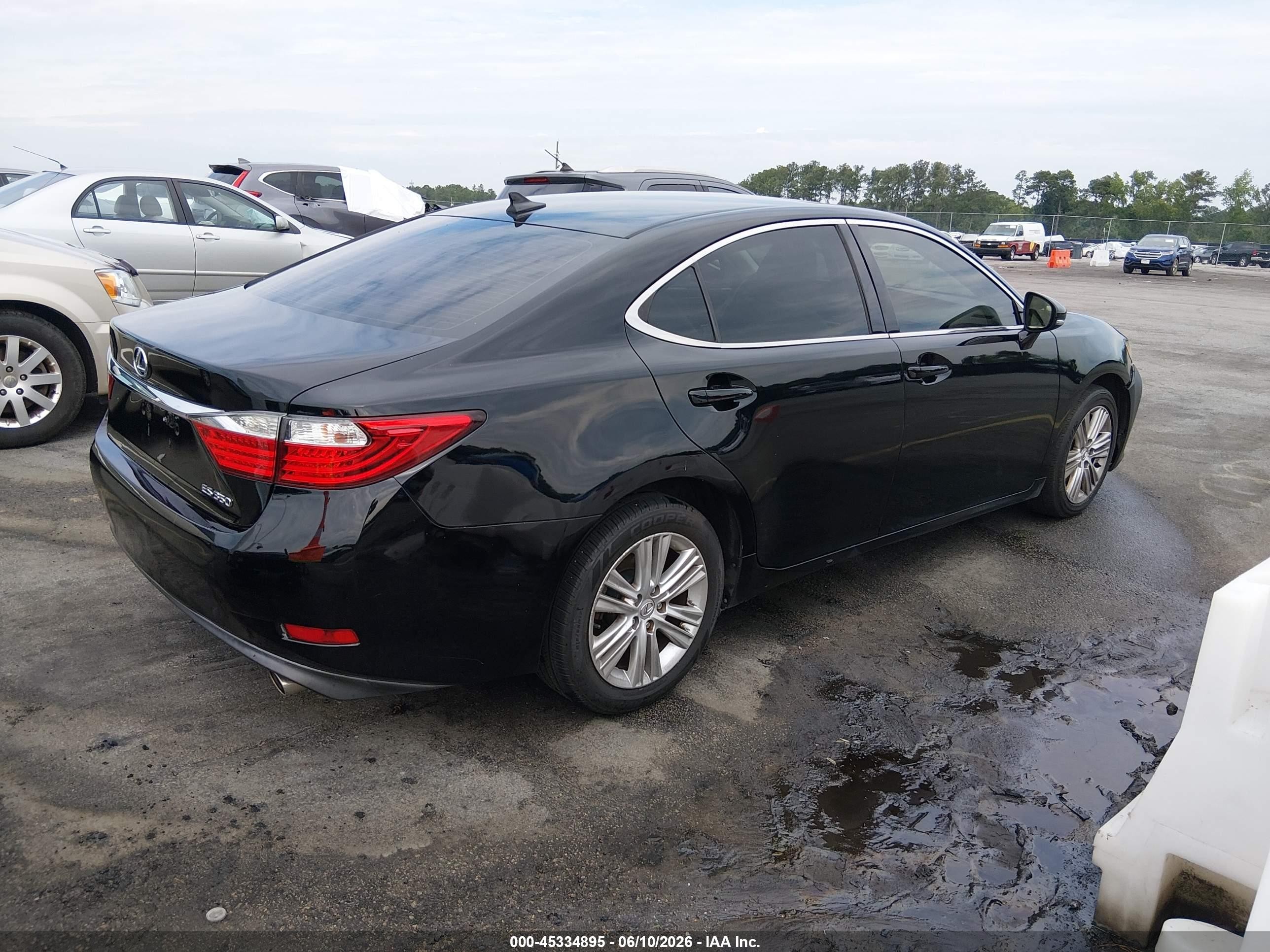 2013 Lexus Es 350   Black vin: JTHBK1GG2D2060494