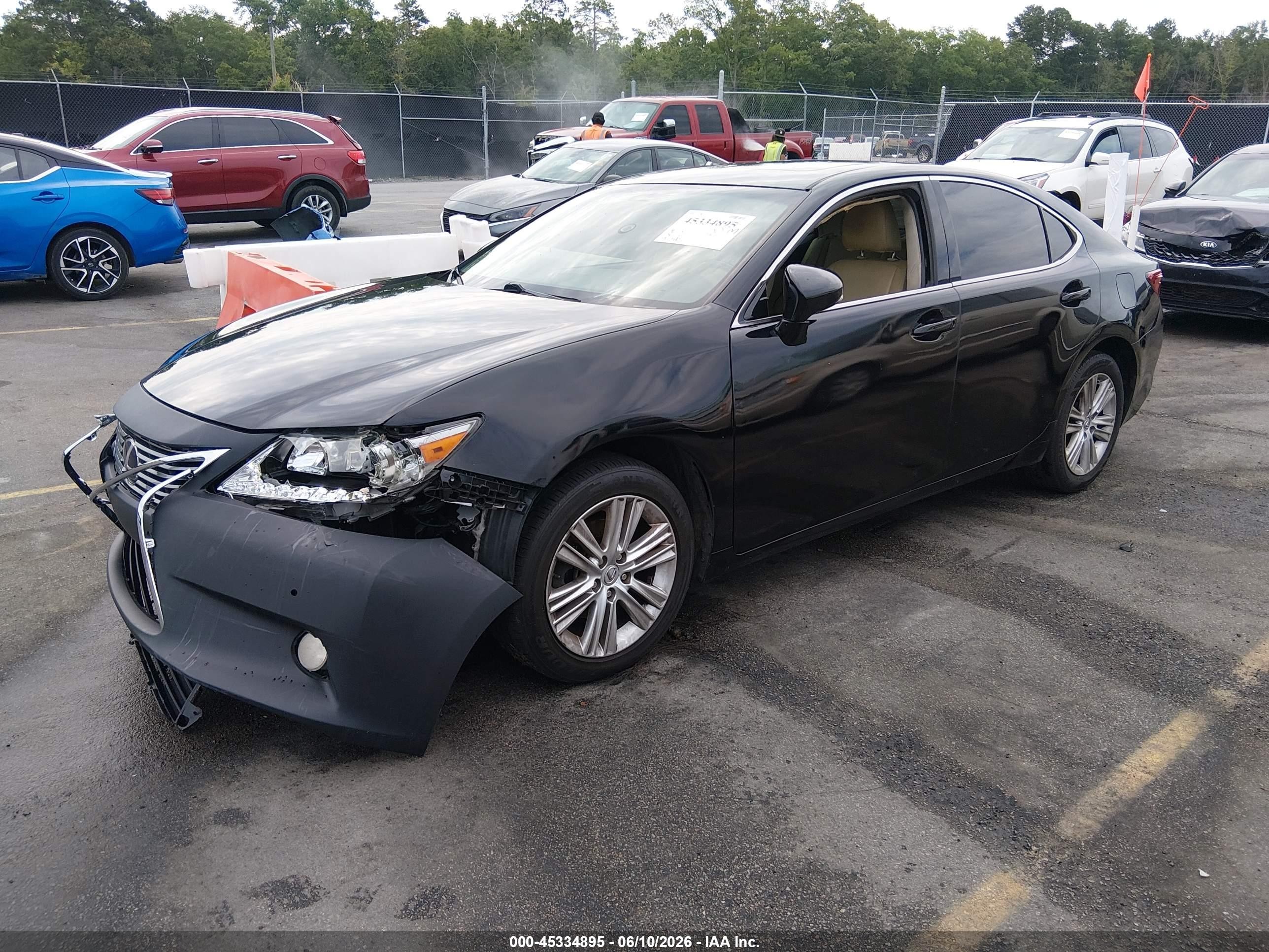 2013 Lexus Es 350   Black vin: JTHBK1GG2D2060494