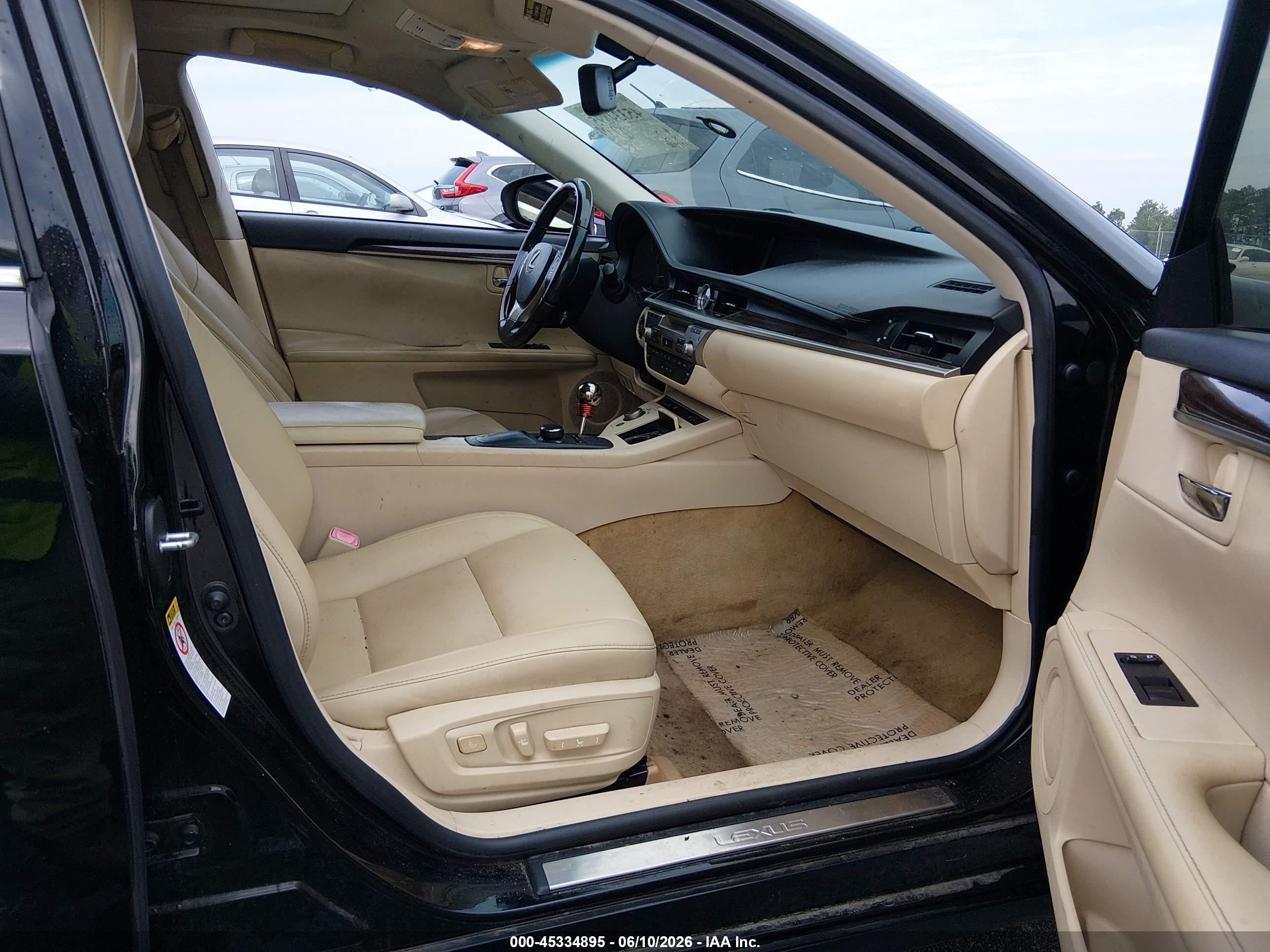 2013 Lexus Es 350   Black vin: JTHBK1GG2D2060494