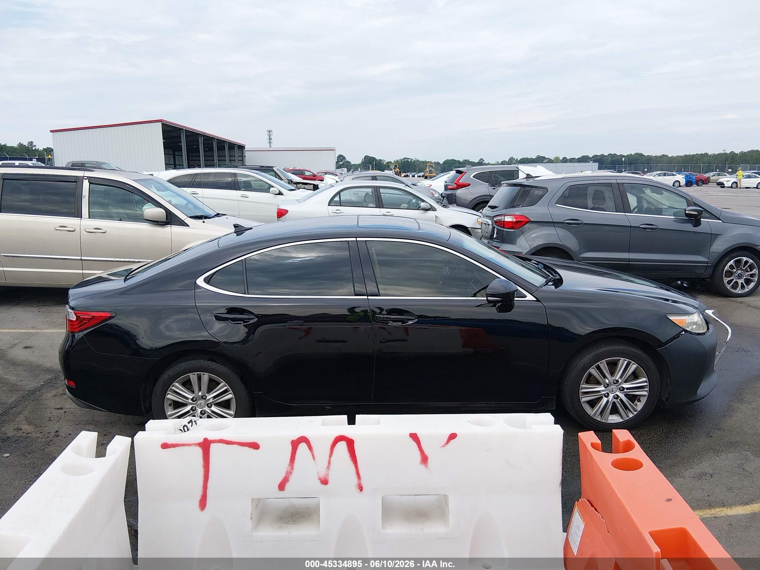 2013 Lexus Es 350   Black vin: JTHBK1GG2D2060494