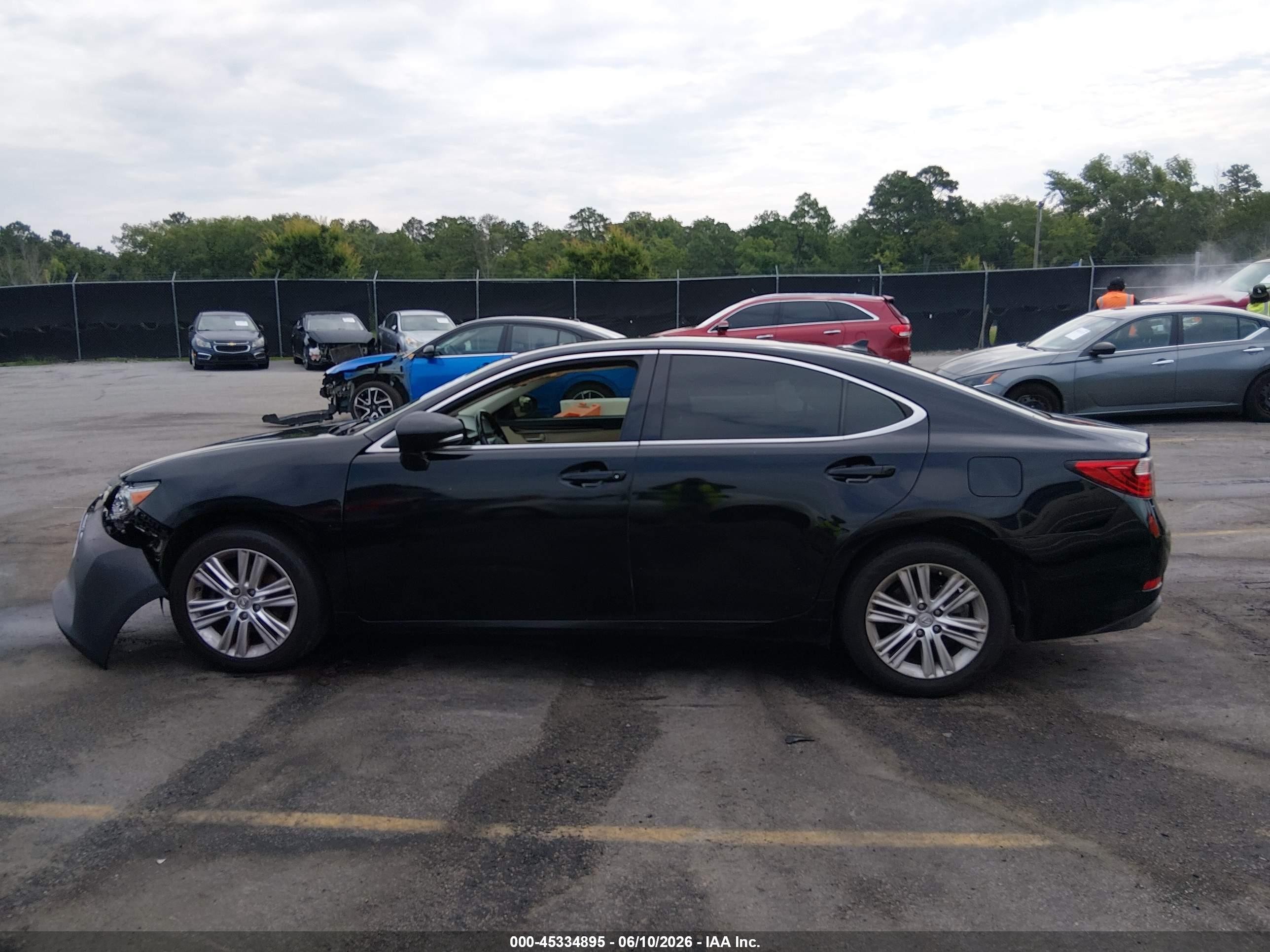 2013 Lexus Es 350   Black vin: JTHBK1GG2D2060494