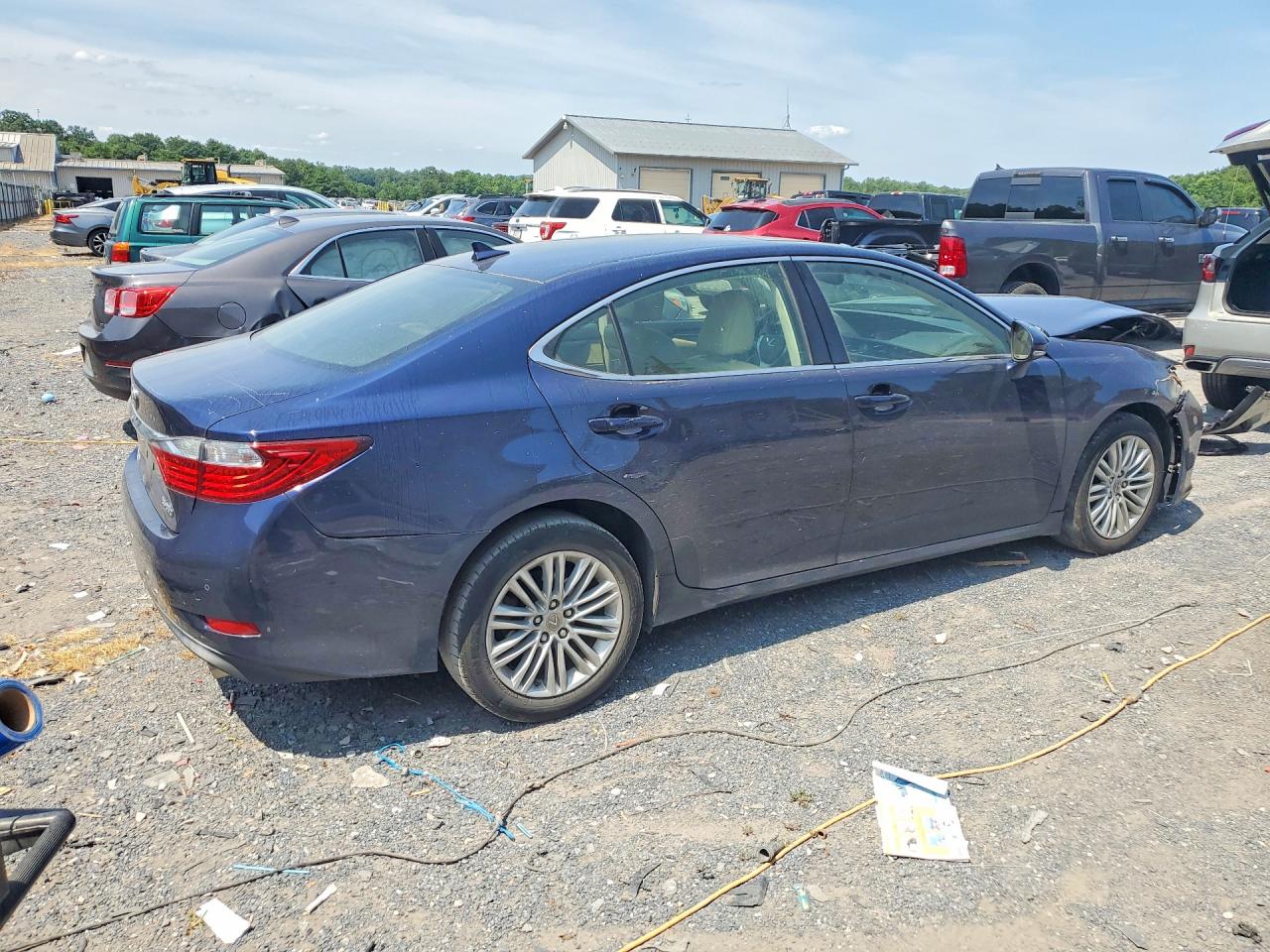 2013 Lexus Es 350 Синий vin: JTHBK1GG2D2061841