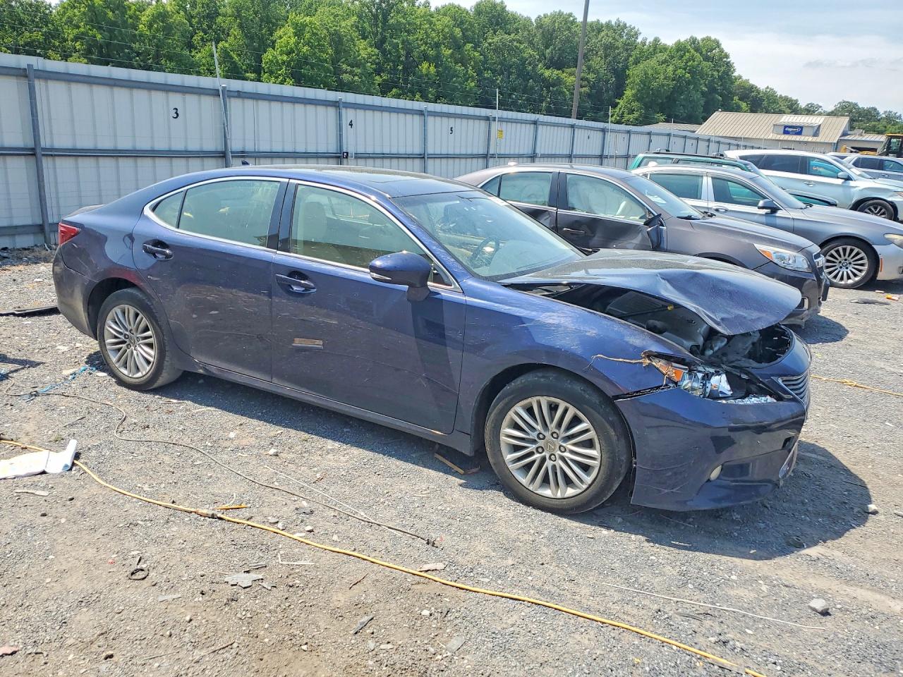 2013 Lexus Es 350 Синий vin: JTHBK1GG2D2061841