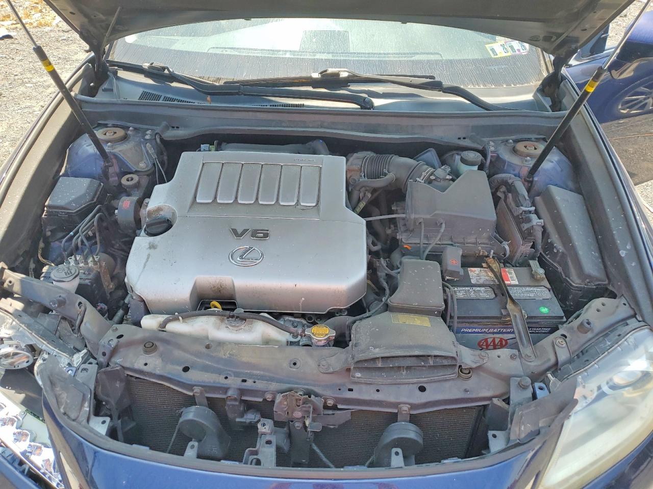 2013 Lexus Es 350 Синий vin: JTHBK1GG2D2061841