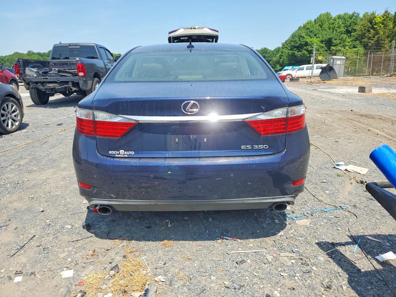 2013 Lexus Es 350 Синий vin: JTHBK1GG2D2061841