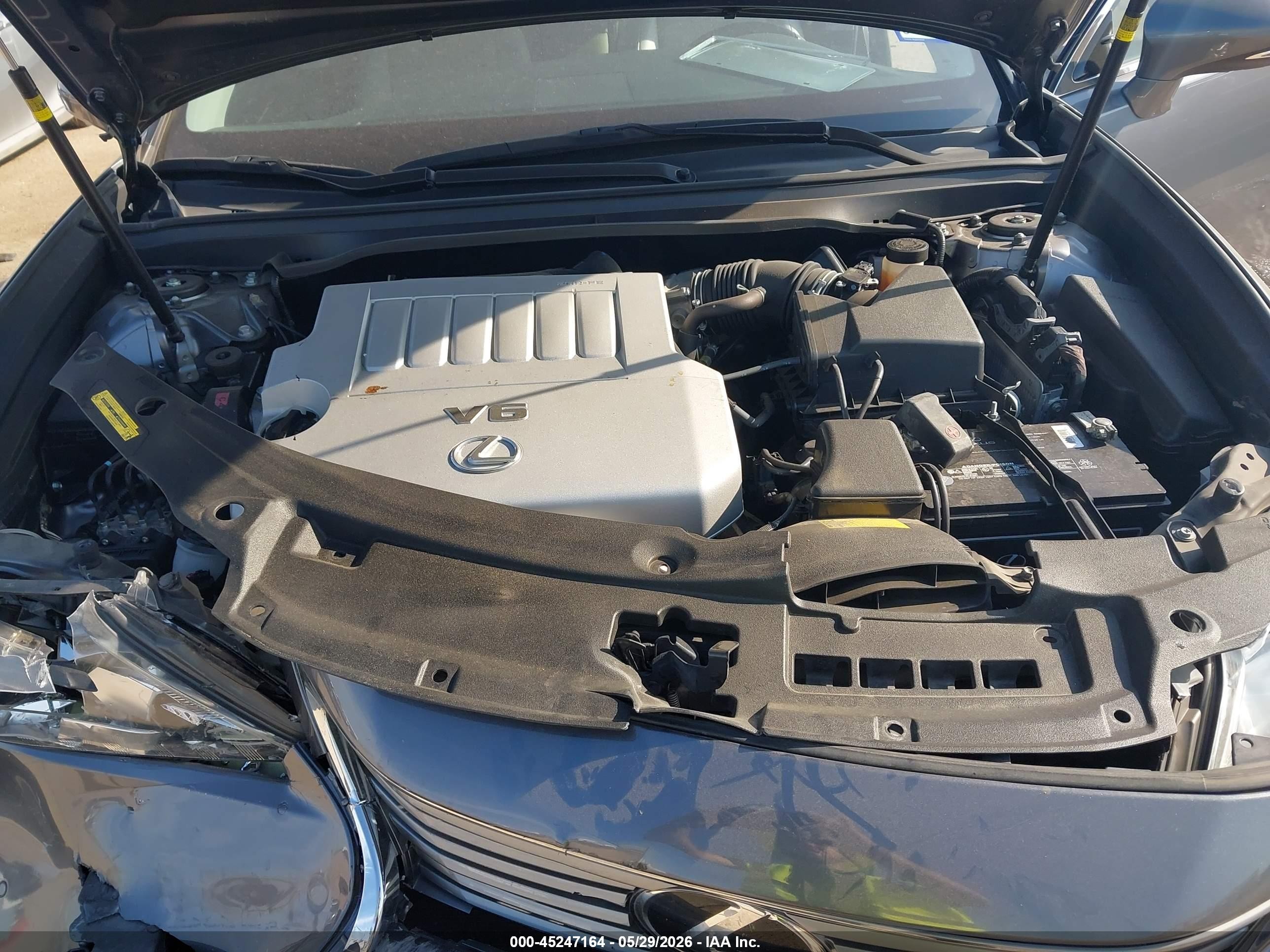 2013 Lexus Es 350   Black vin: JTHBK1GG2D2061936