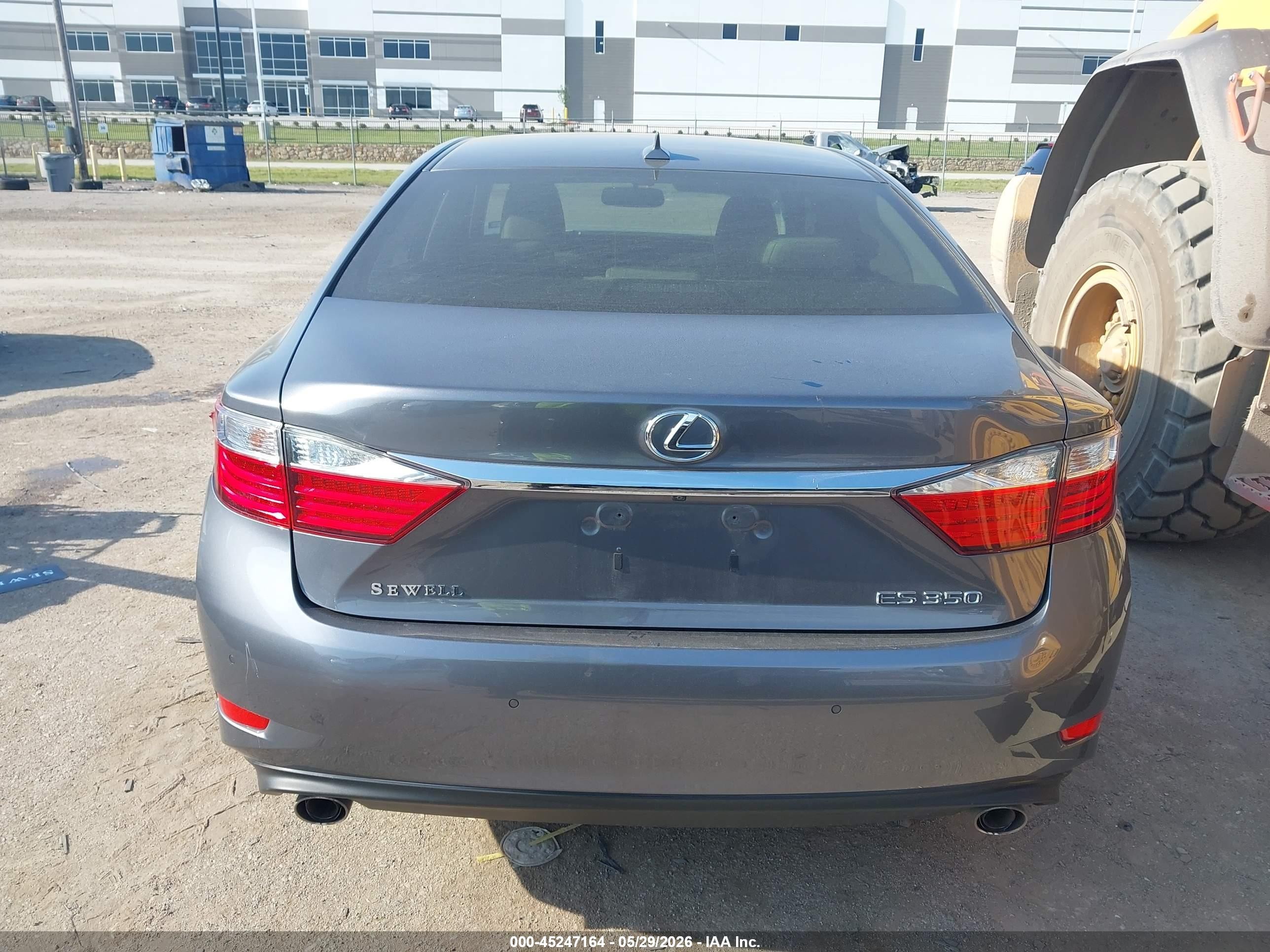 2013 Lexus Es 350   Black vin: JTHBK1GG2D2061936