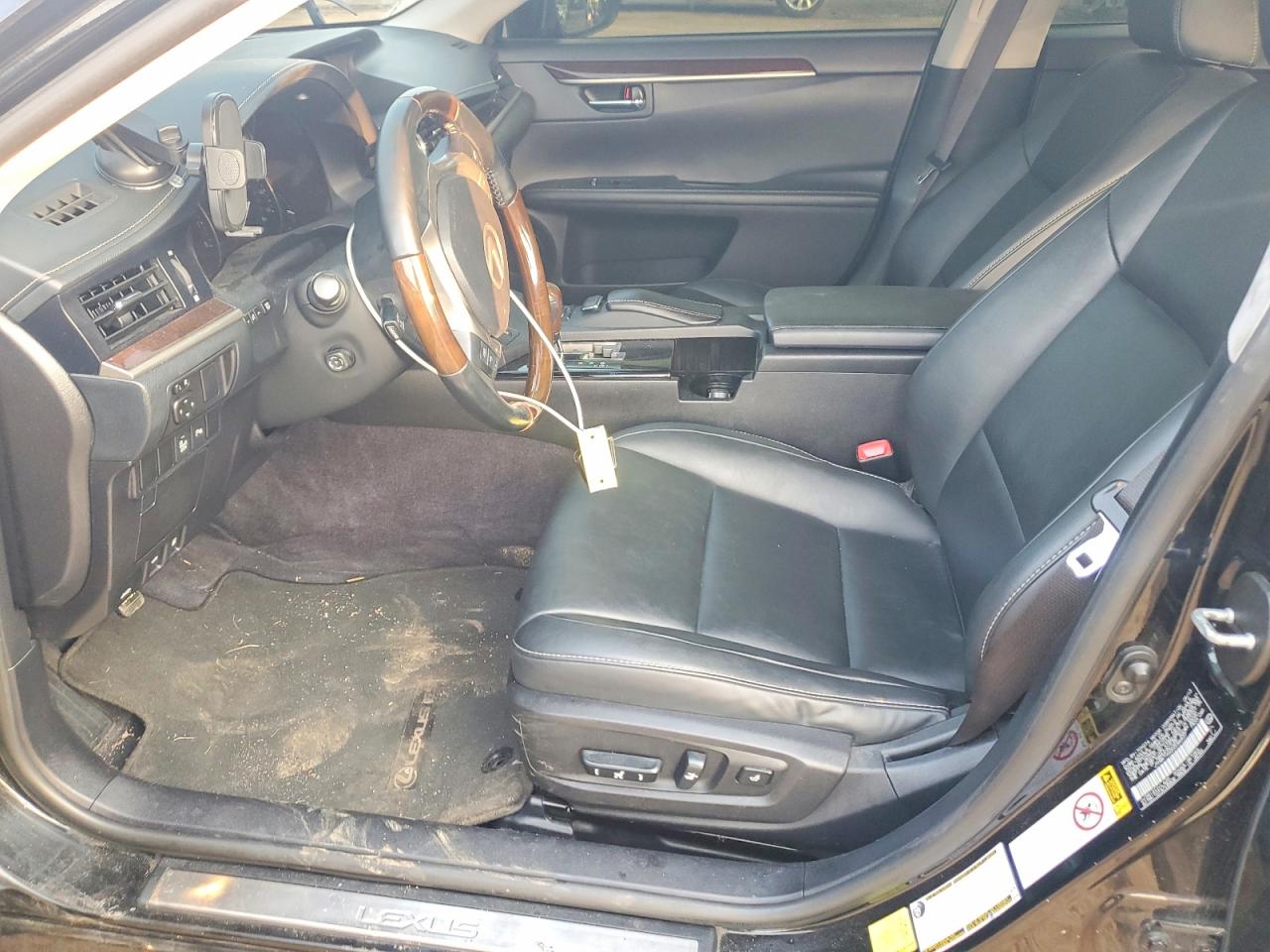2013 Lexus Es 350 Black vin: JTHBK1GG2D2066537