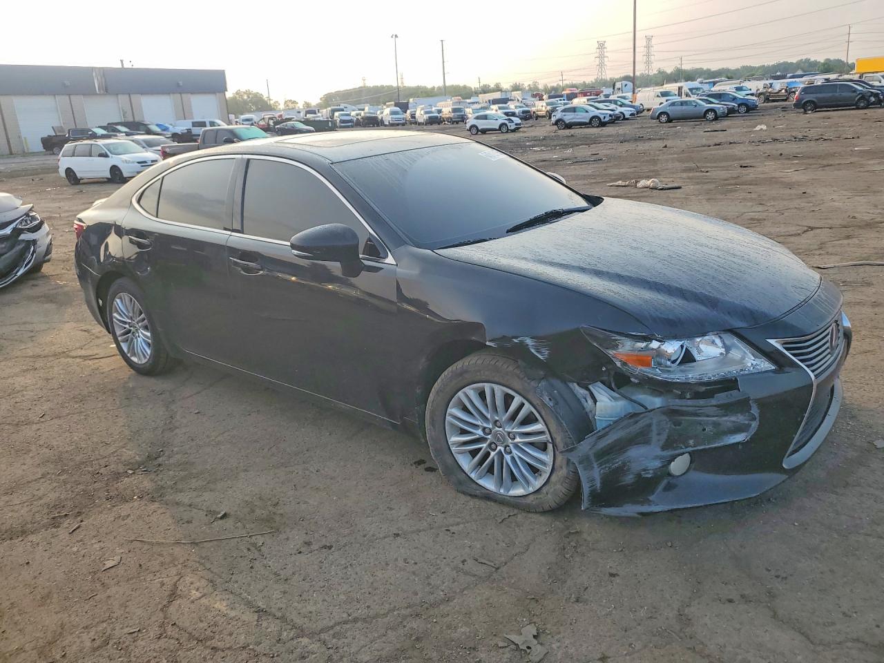 2013 Lexus Es 350 Black vin: JTHBK1GG2D2066537