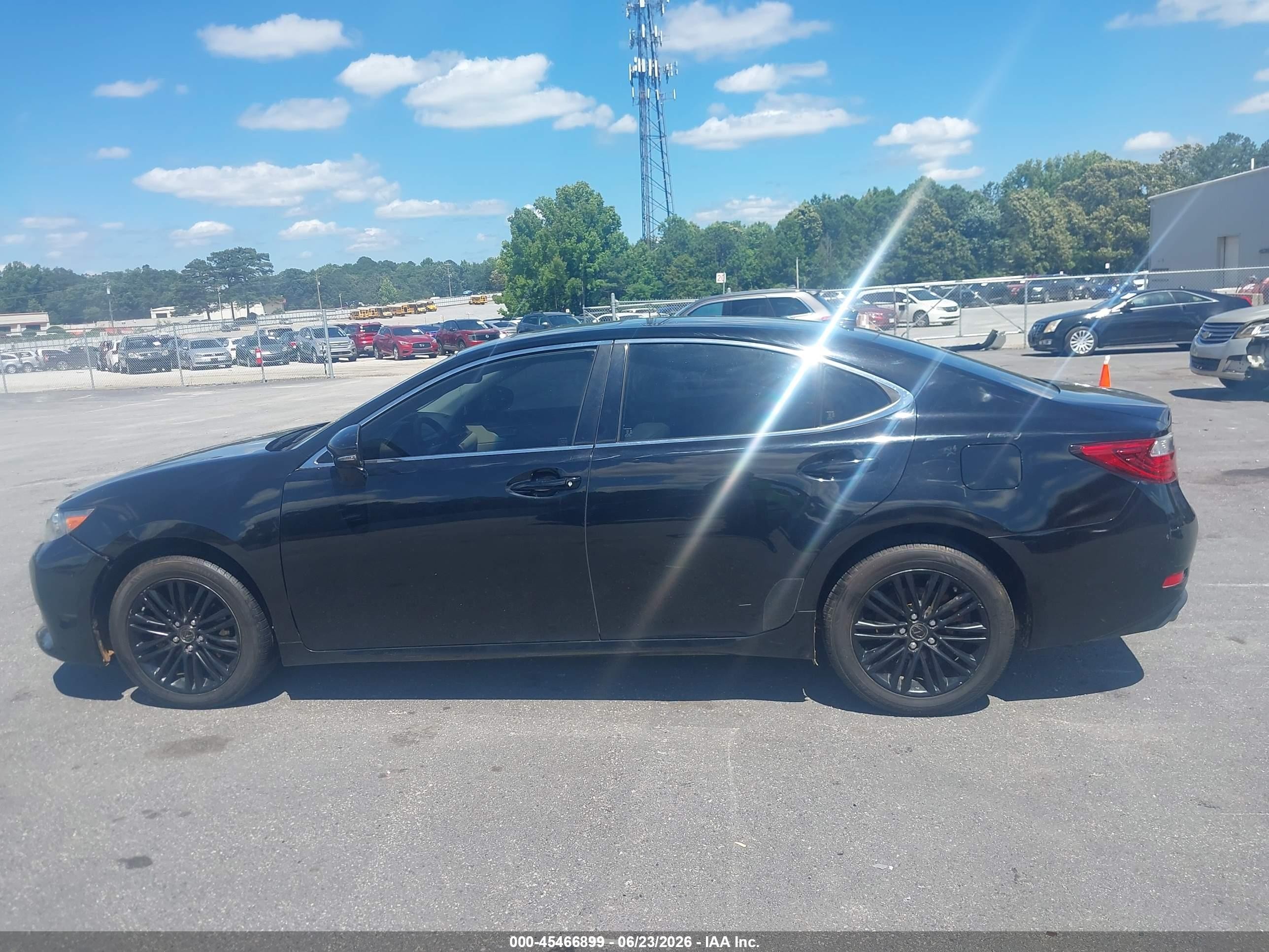2013 Lexus Es 350   Black vin: JTHBK1GG2D2070930